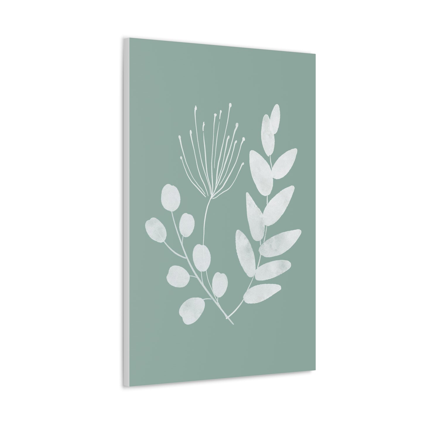 Sage Green Plant Canvas