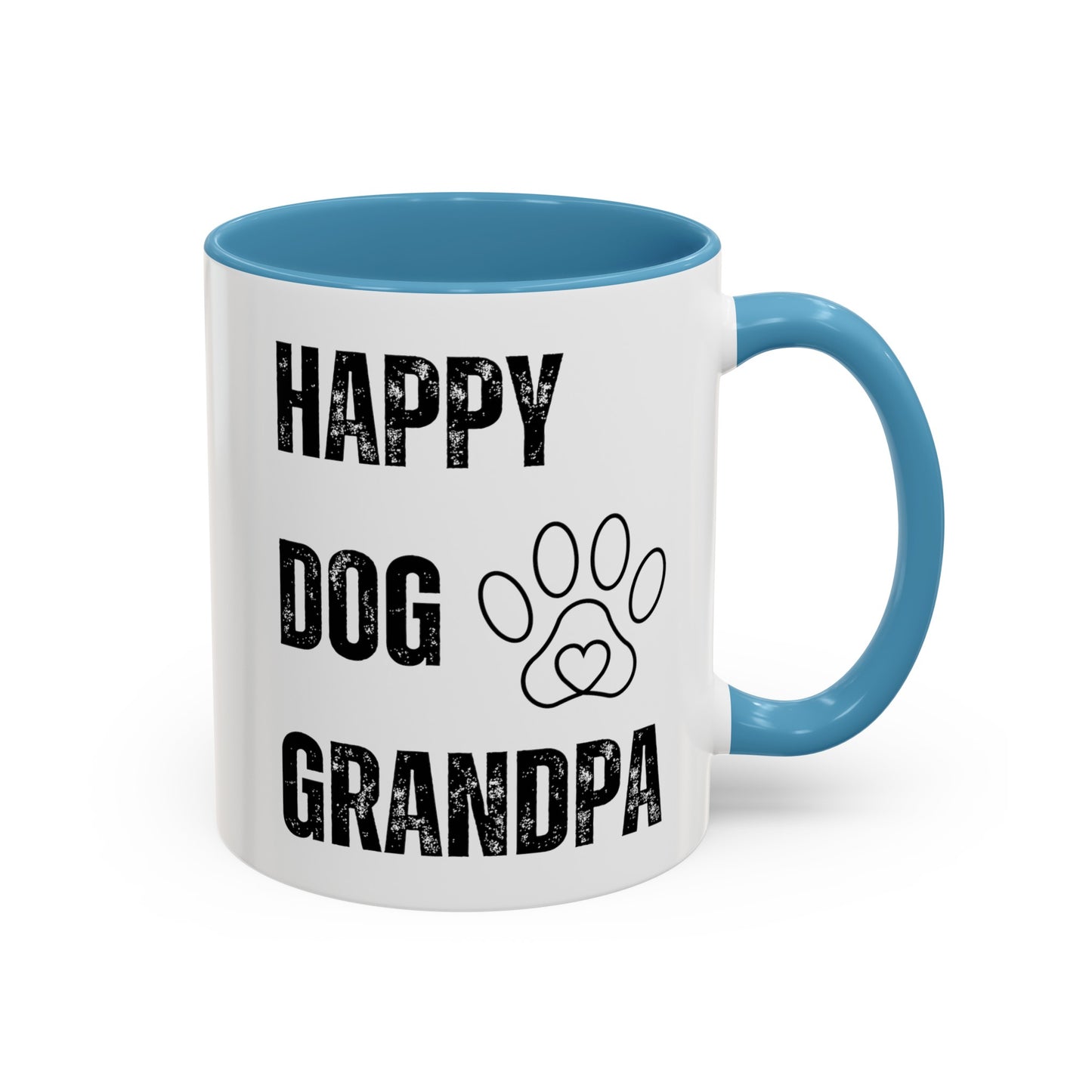 Happy Dog Grandpa Mug