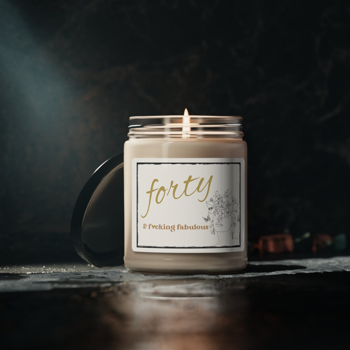 Forty and Fabulous Scented Soy Candle