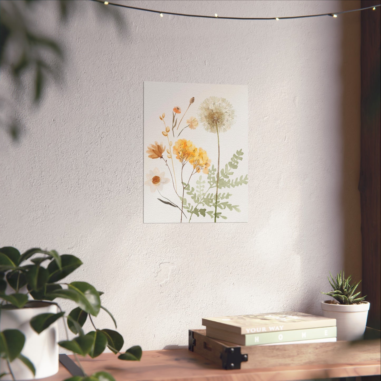 Dandelion Art Print (frame not included)