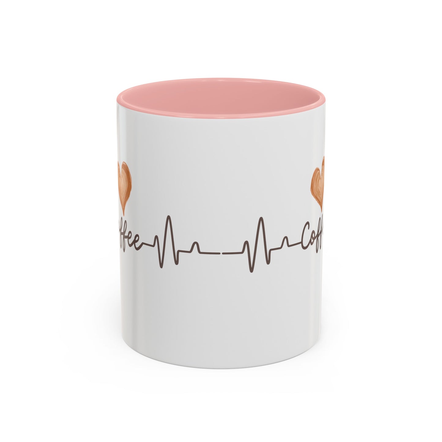 Coffee Heartbeat Mug, 11oz