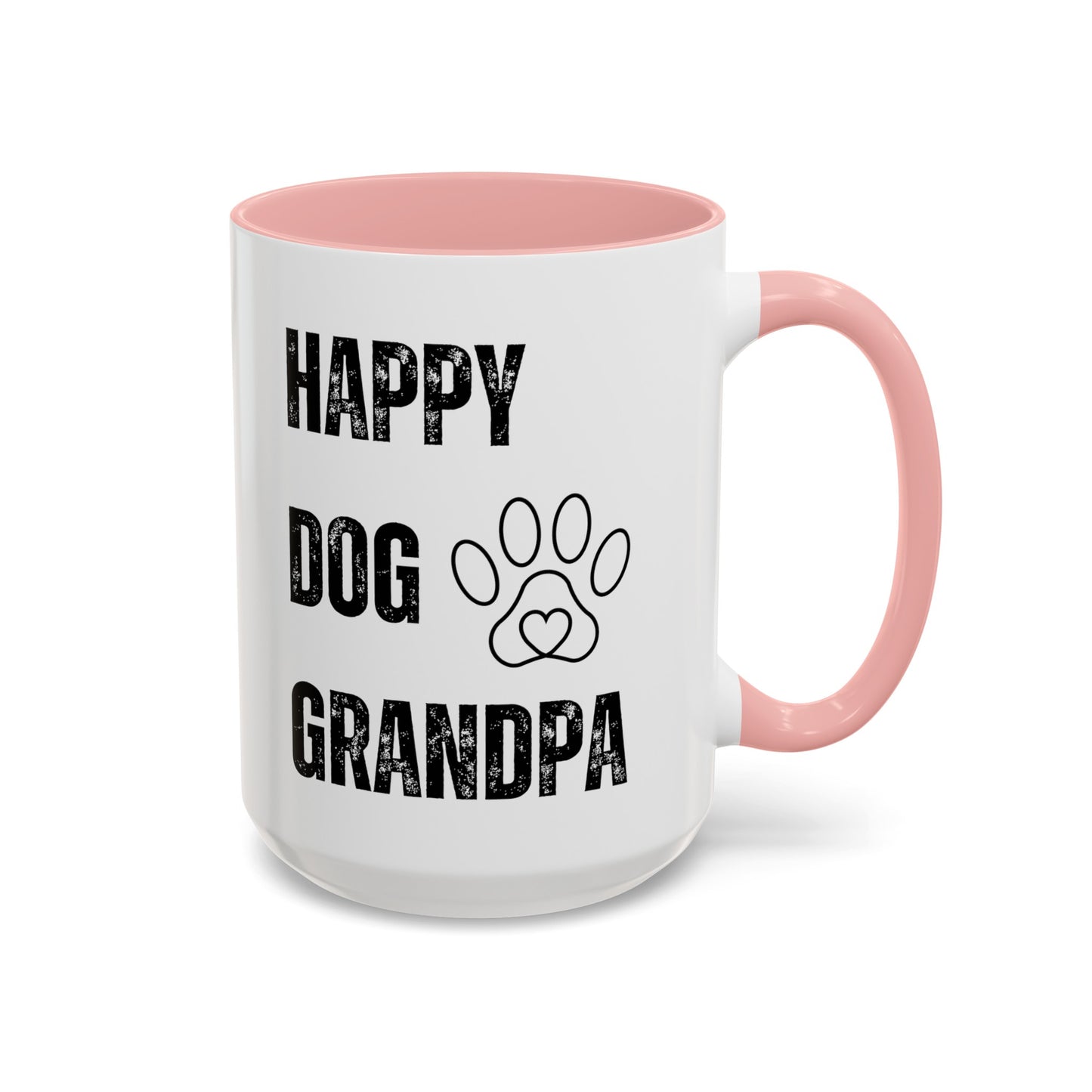 Happy Dog Grandpa Mug