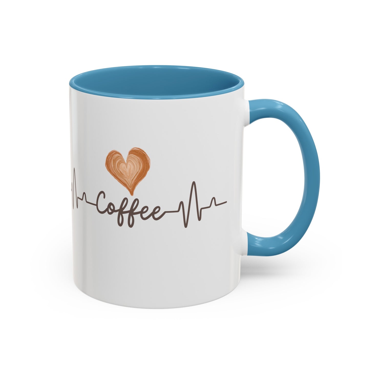 Coffee Heartbeat Mug, 11oz