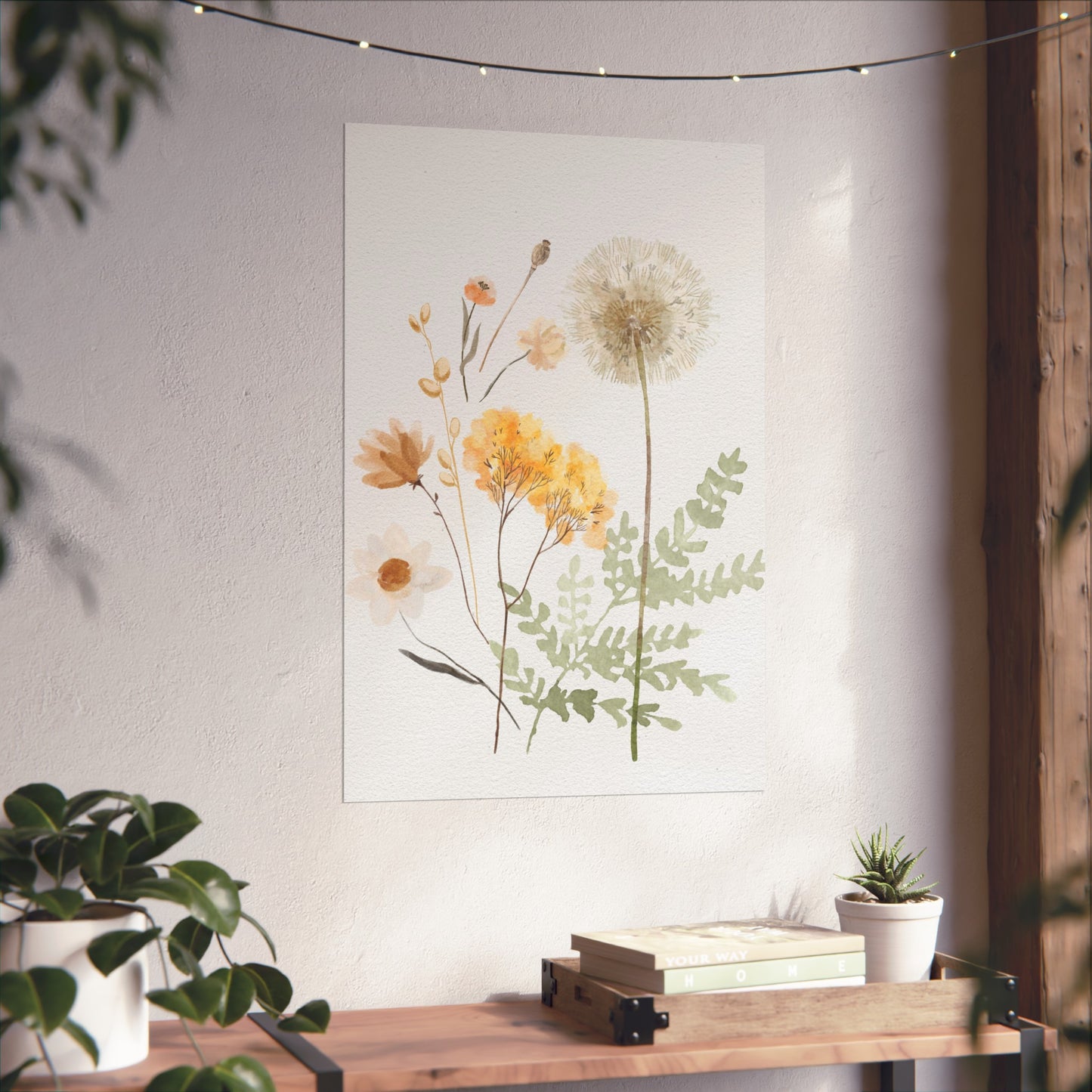 Dandelion Art Print (frame not included)