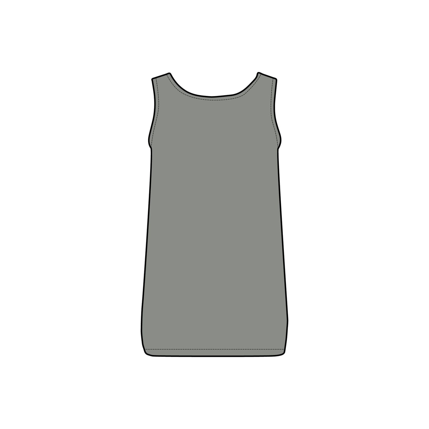 Floral Women's Micro Ribbed Tank - Summer Casual Wear, Boho Style, Gifts for Her, Layering Top, Floral Aesthetic
