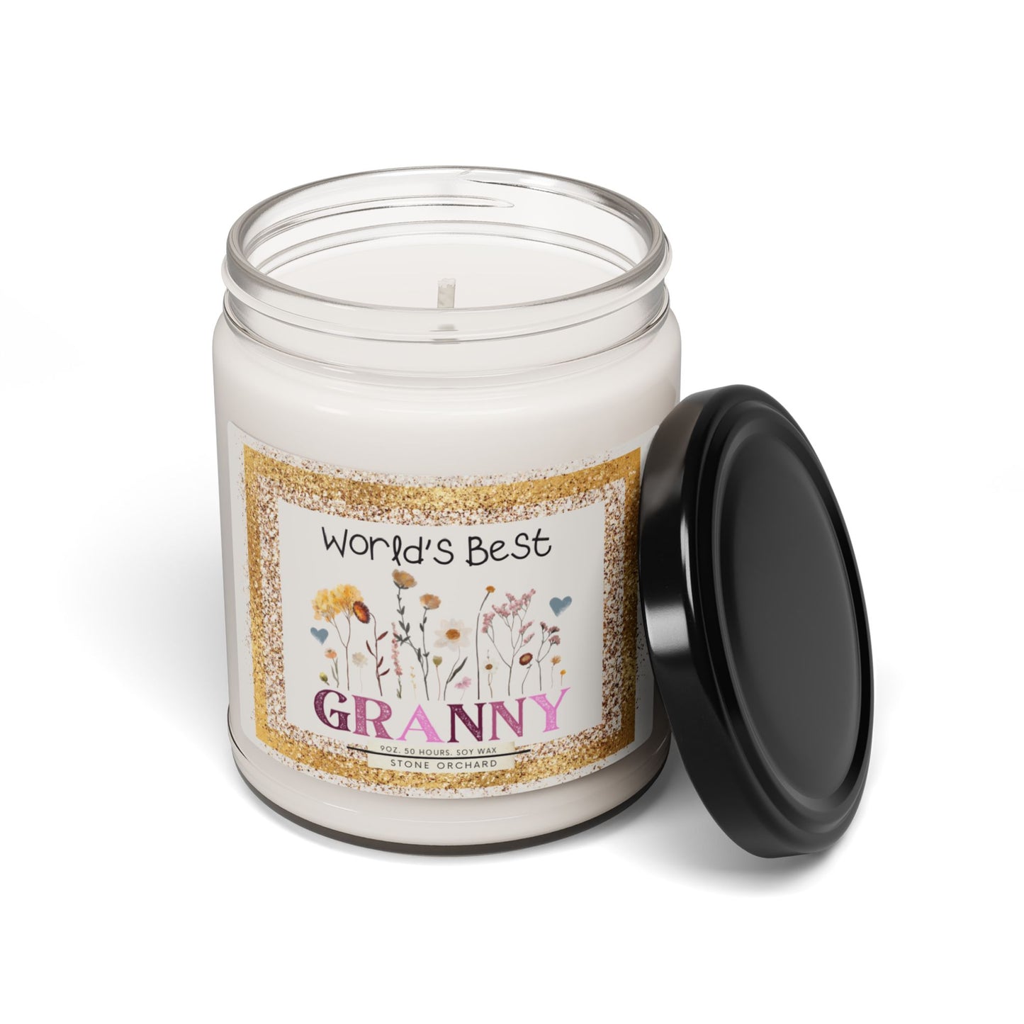 Soy Candle, Granny Scented 9oz