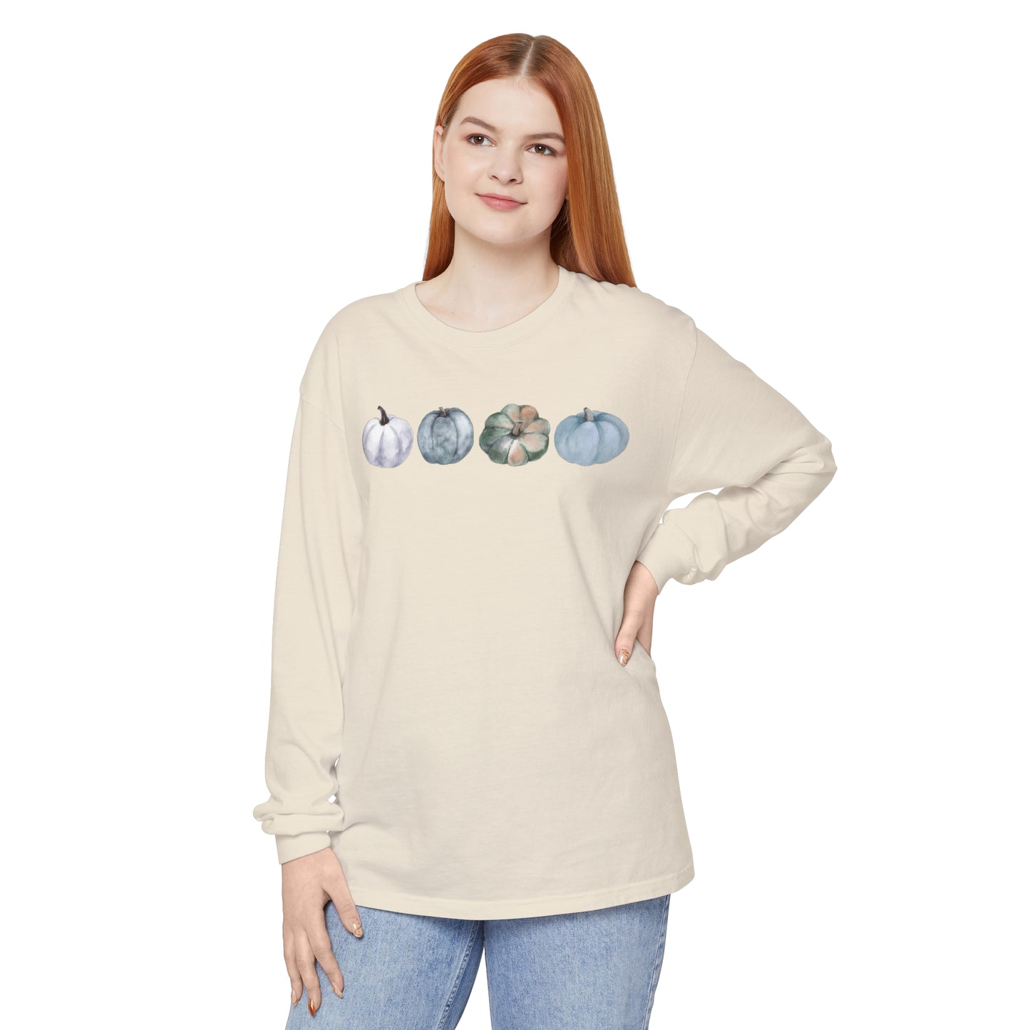 Fall Pumpkin Long Sleeve Shirt