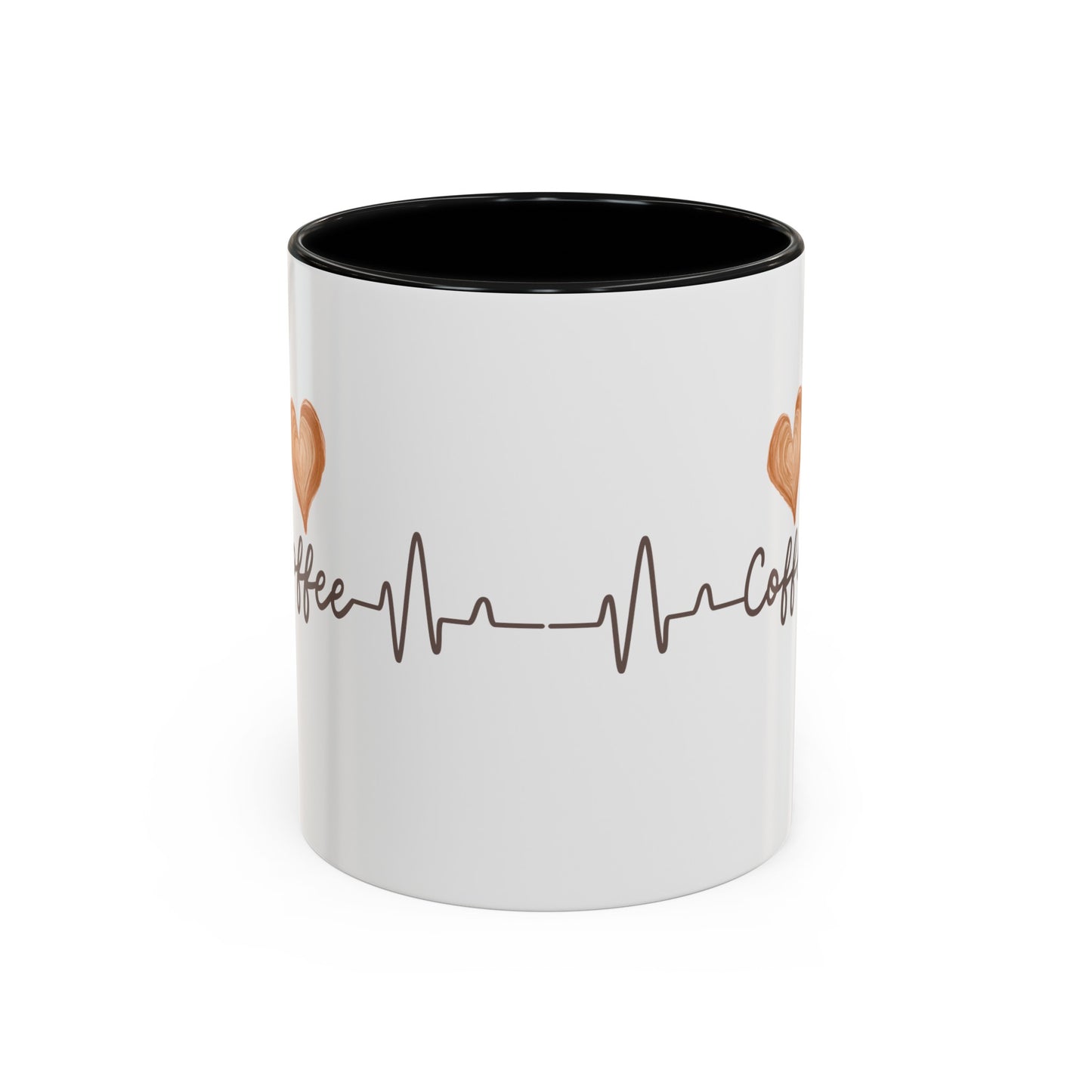 Coffee Heartbeat Mug, 11oz