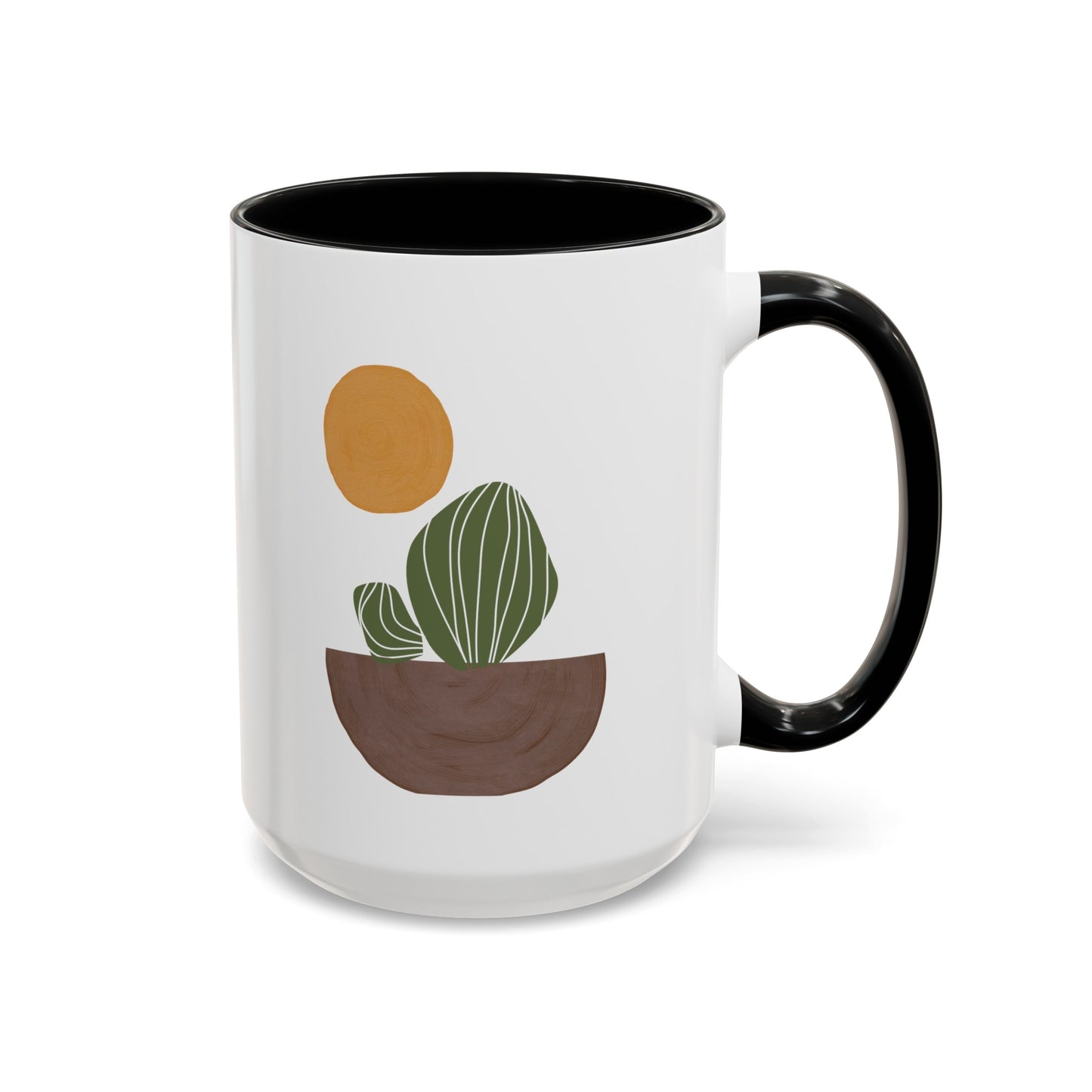 Cactus In Pot Coffee Mug