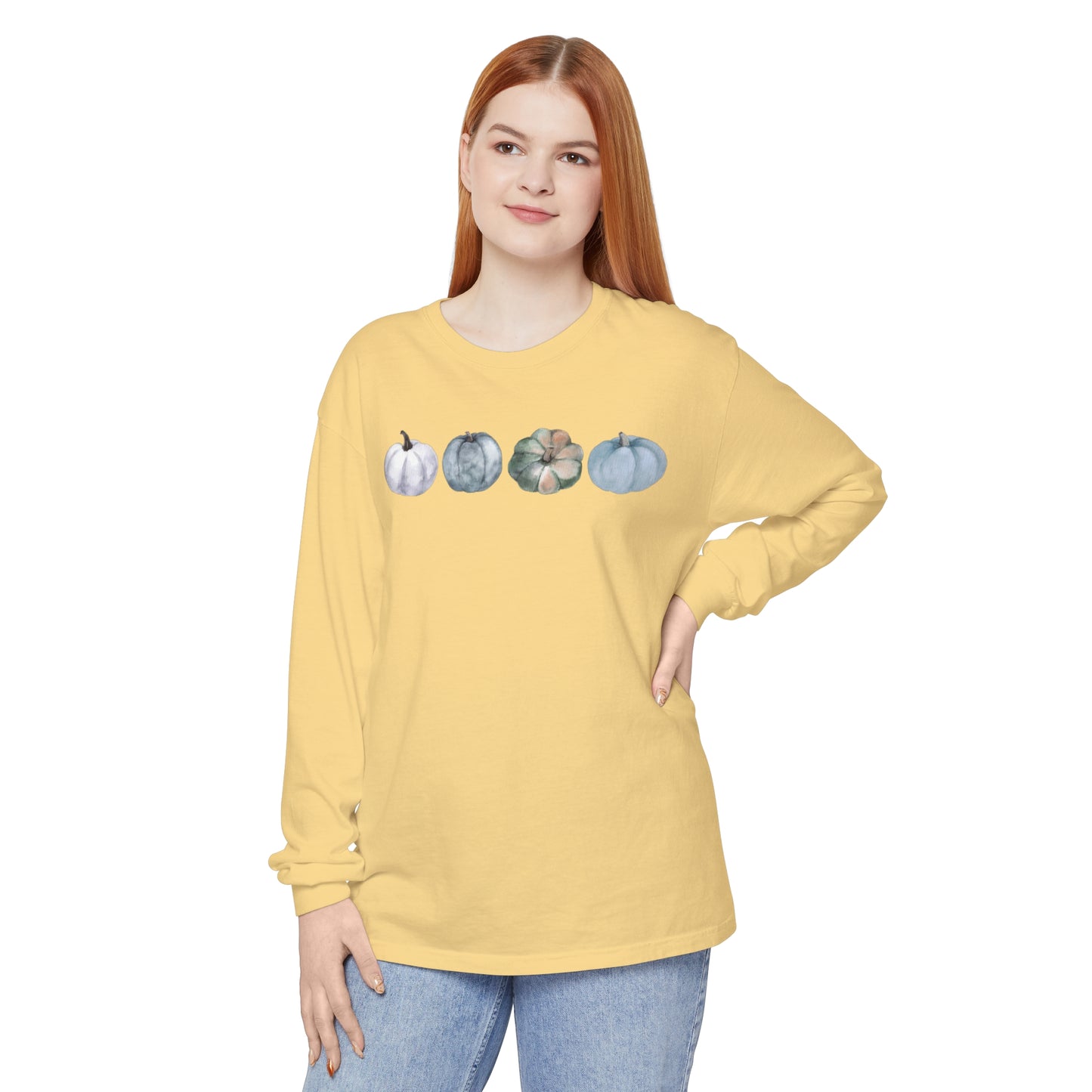 Fall Pumpkin Long Sleeve Shirt