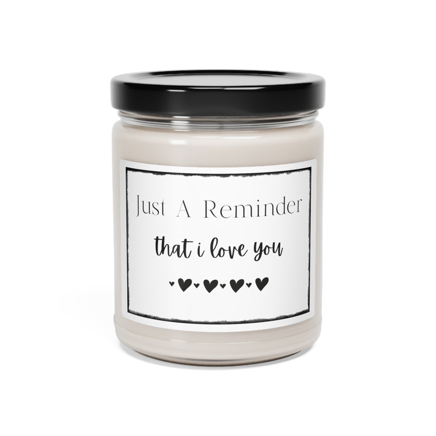 I Love You Scented Soy Candle