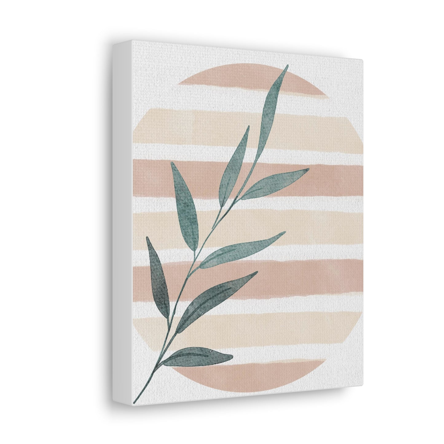 Abstract Plant Canvas