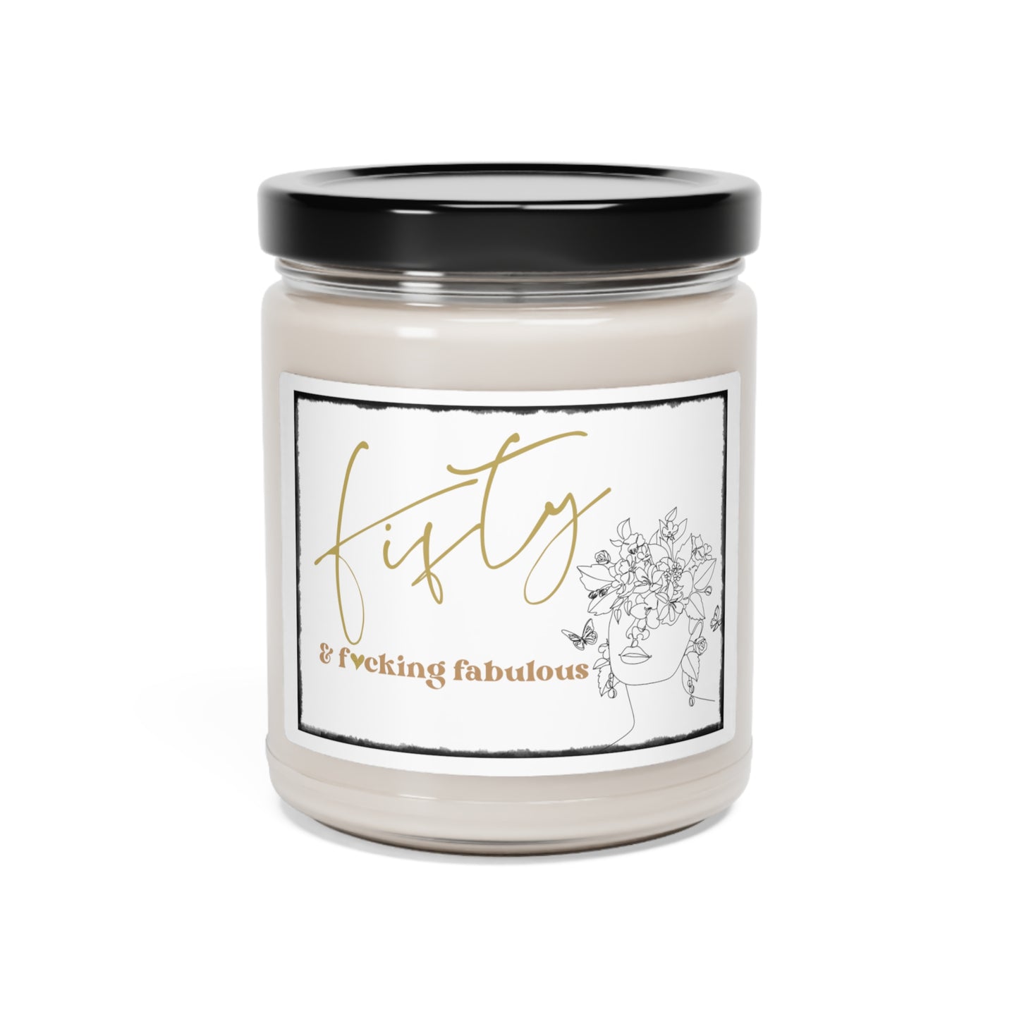 Fifty and Fabulous Scented Soy Candle