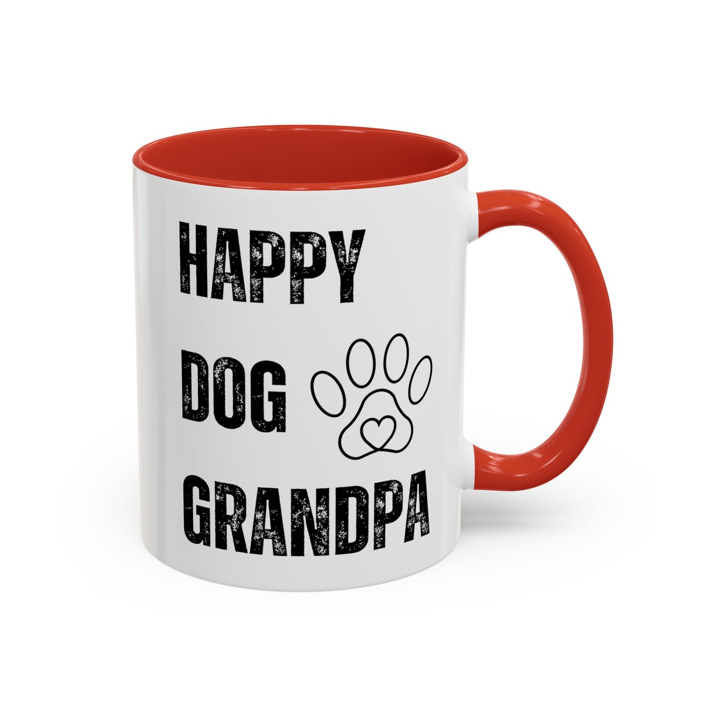 Happy Dog Grandpa Mug