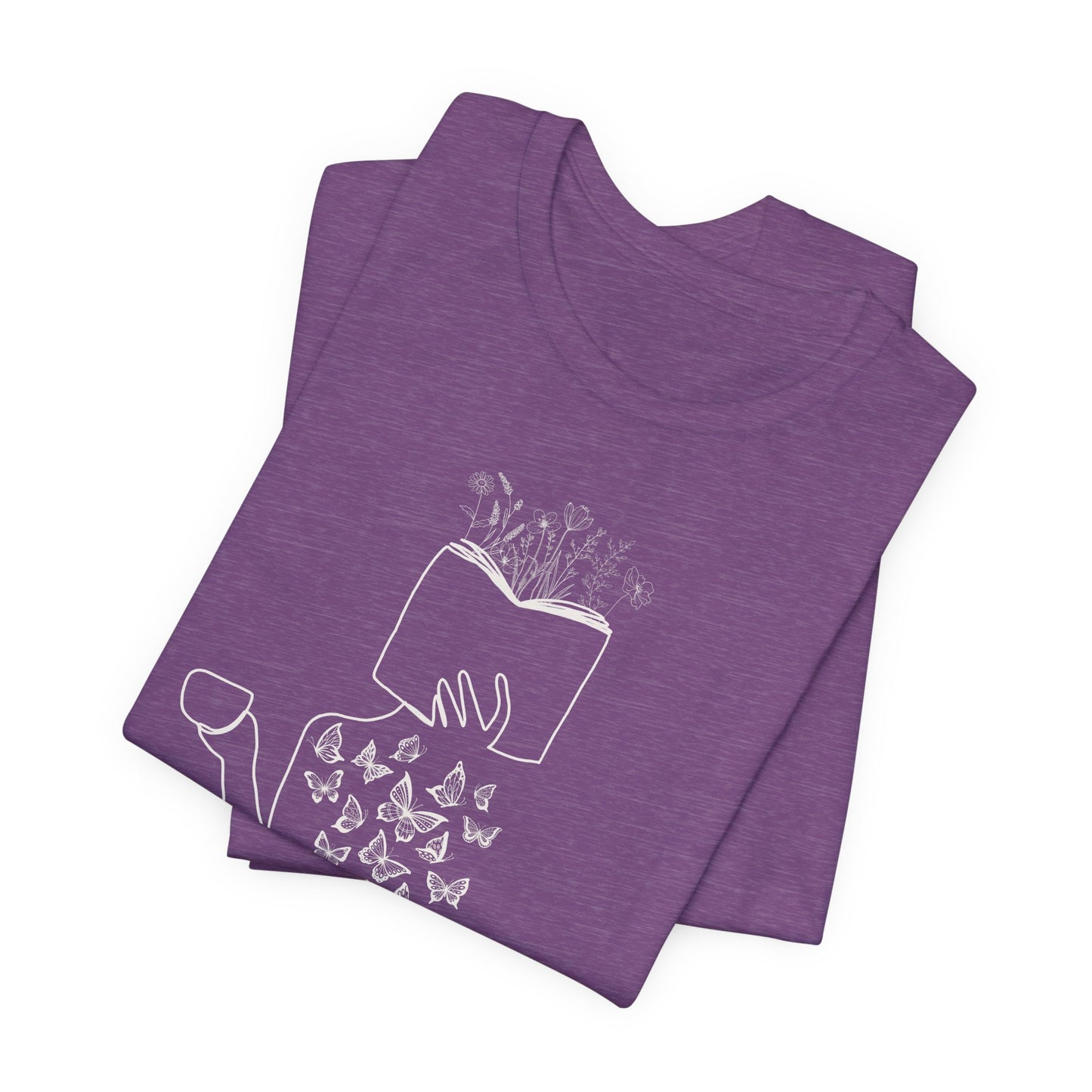 Butterfly Coffee Book T-Shirt