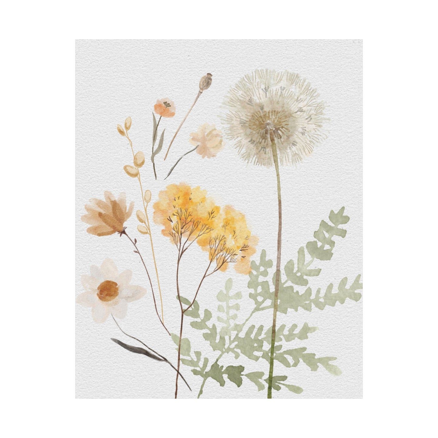 Dandelion Art Print (frame not included)