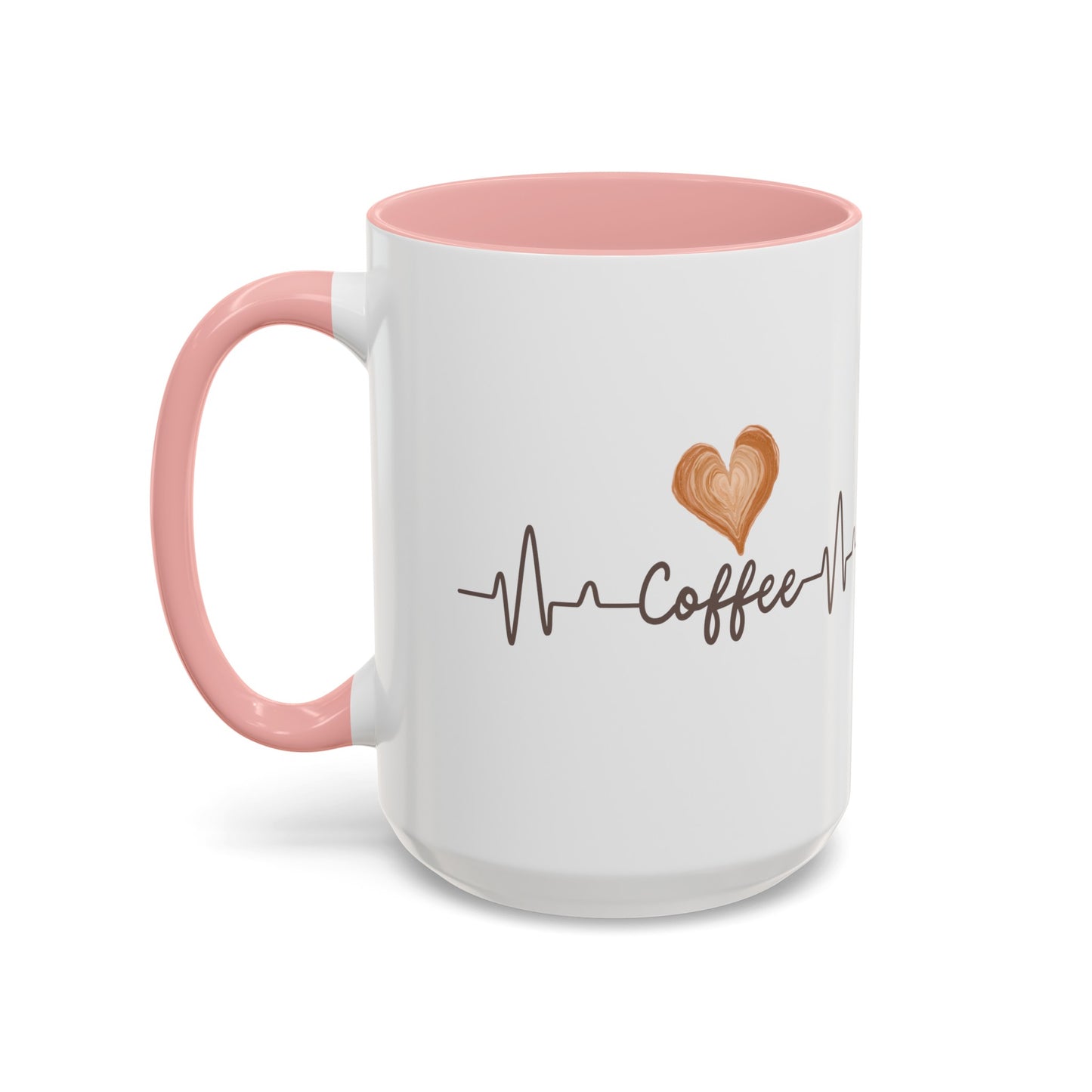 Coffee Heartbeat Mug, 11oz