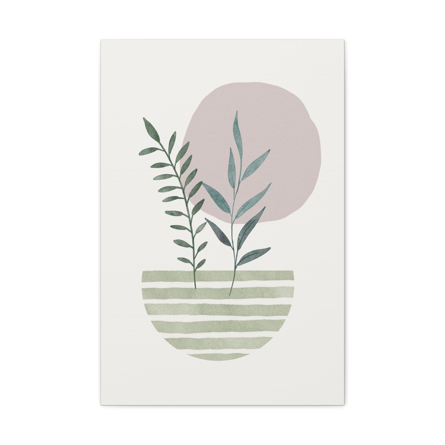 Potted Plant Canvas