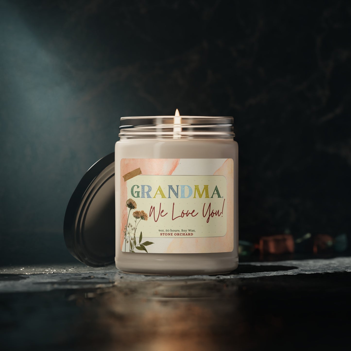 We Love Grandma Scented Soy Candle