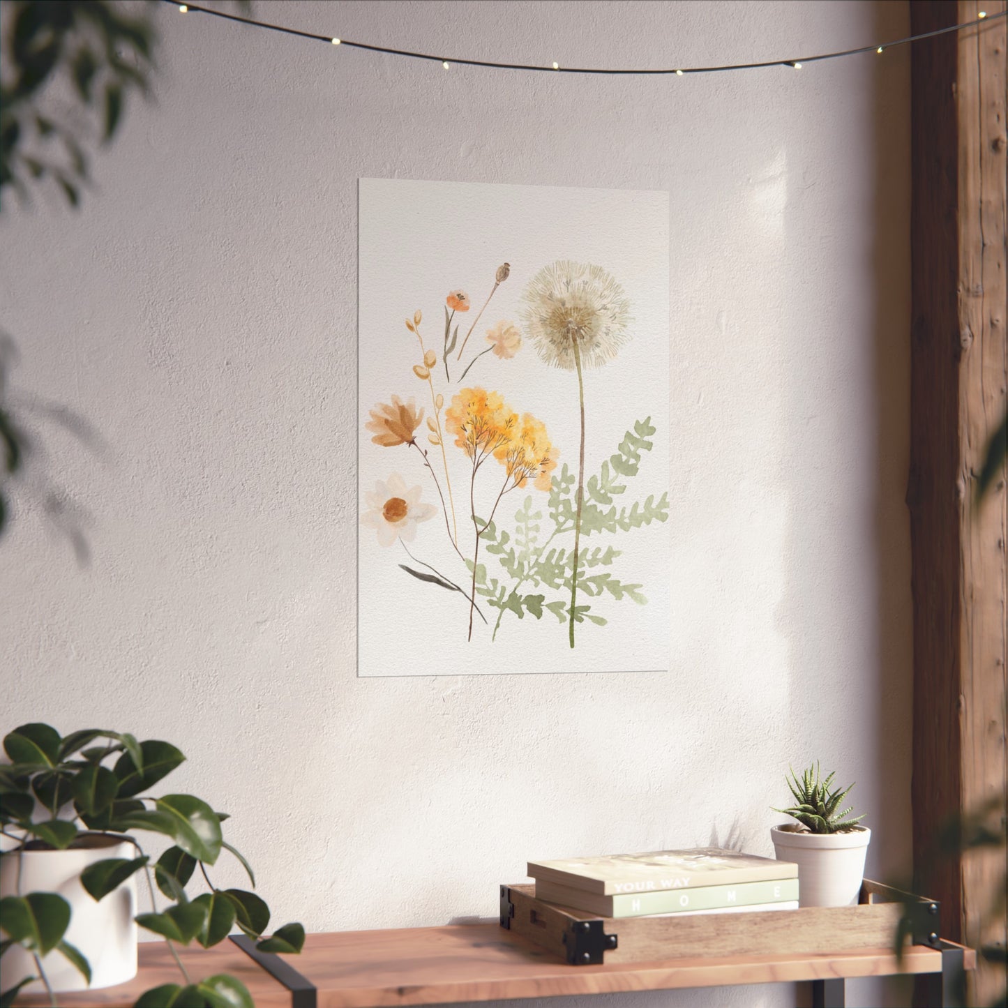 Dandelion Art Print (frame not included)