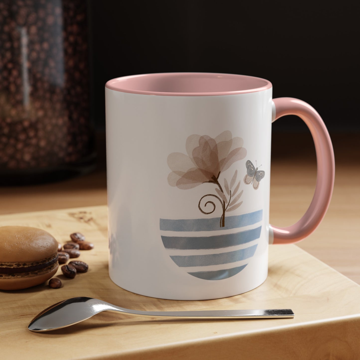 Watercolor Flower Coffee Mug