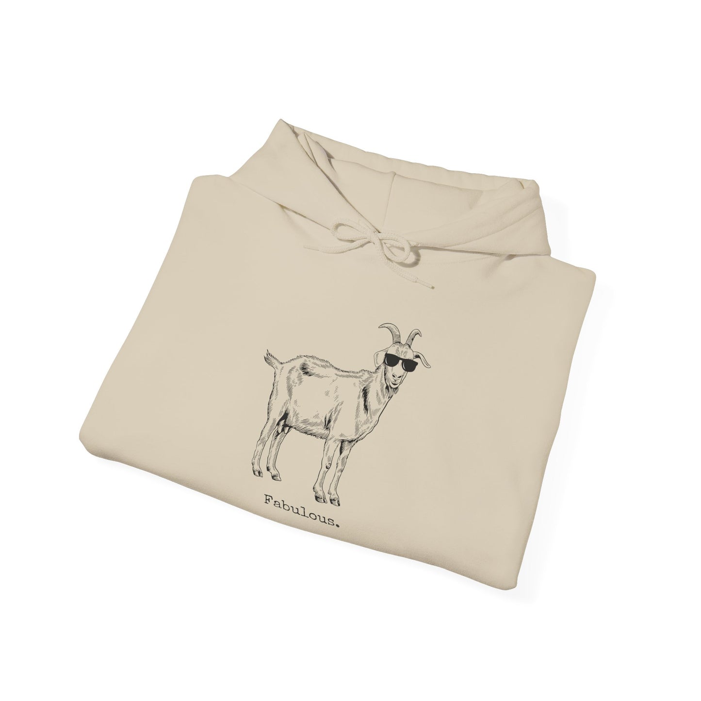 Fabulous Goat Hooded Sweatshirt