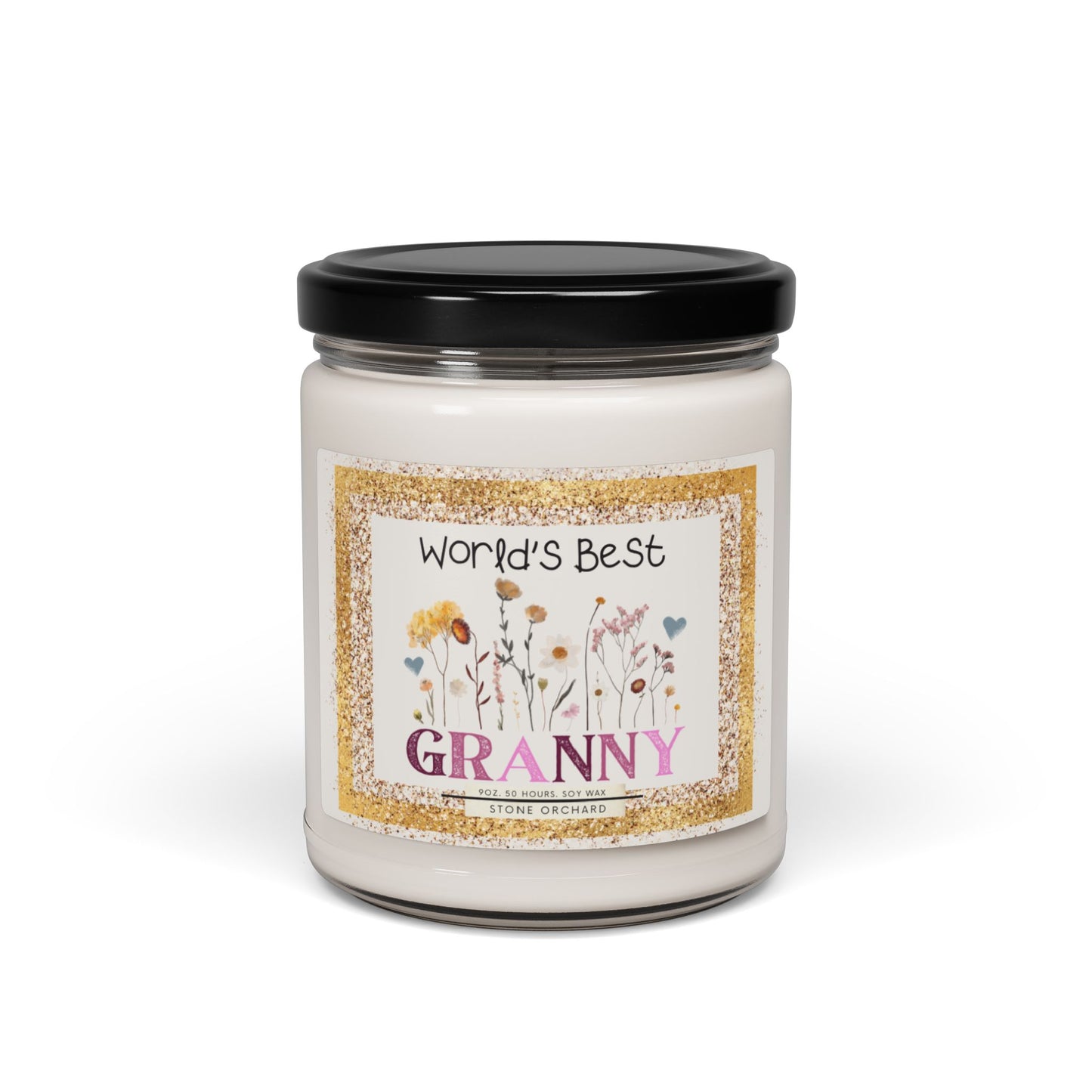 Soy Candle, Granny Scented 9oz