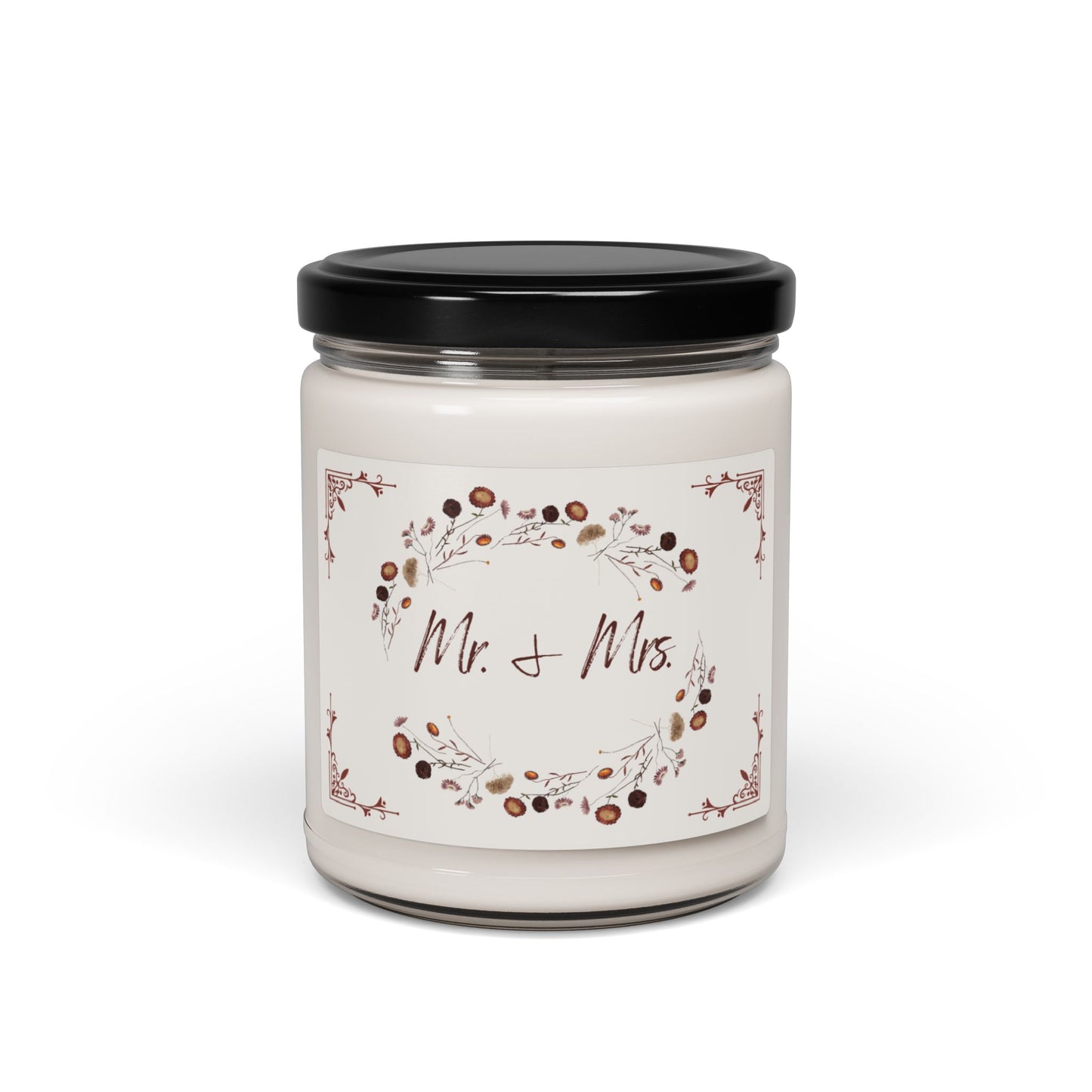 Mr. & Mrs. Fall Scented Soy Candle