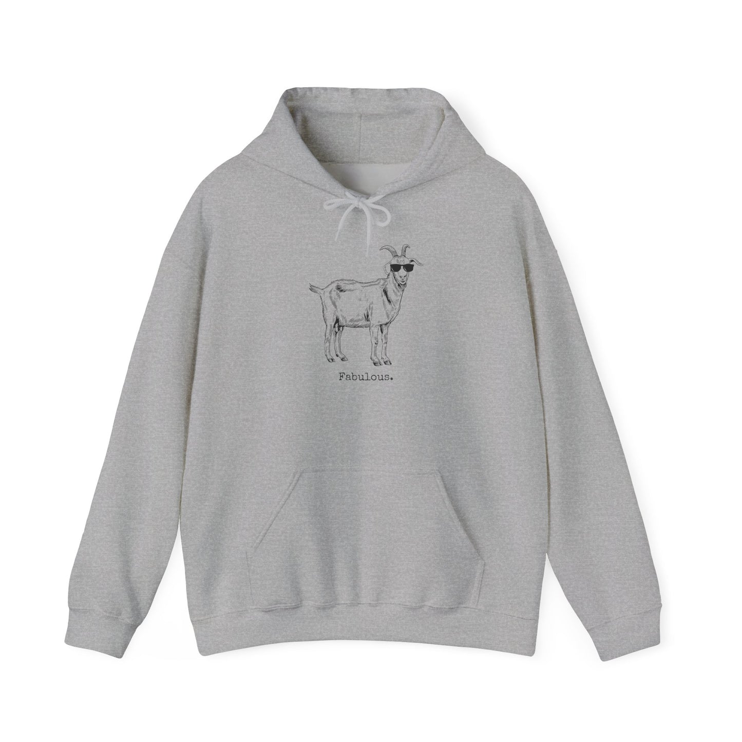 Fabulous Goat Hooded Sweatshirt