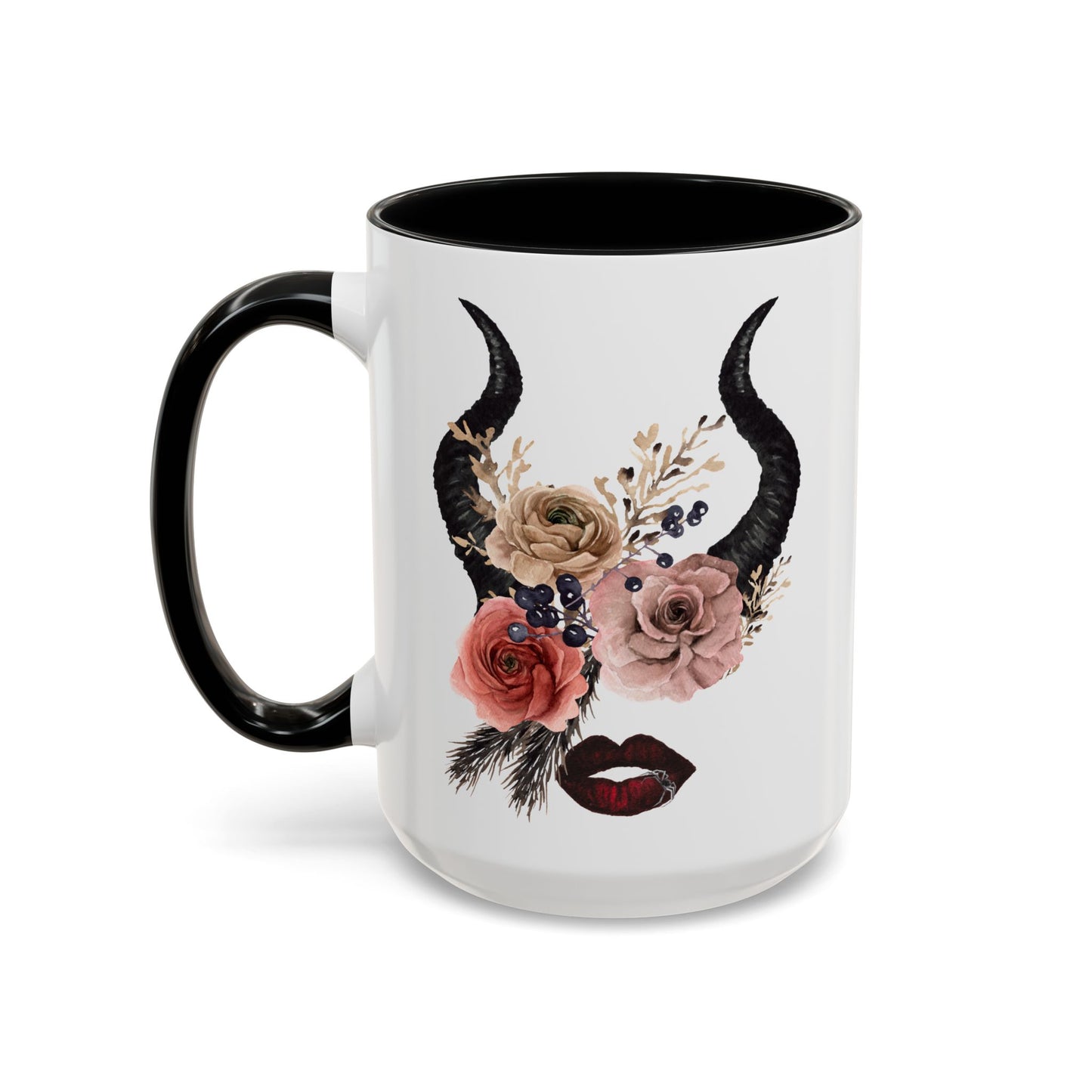 Floral Dark Witch Mug