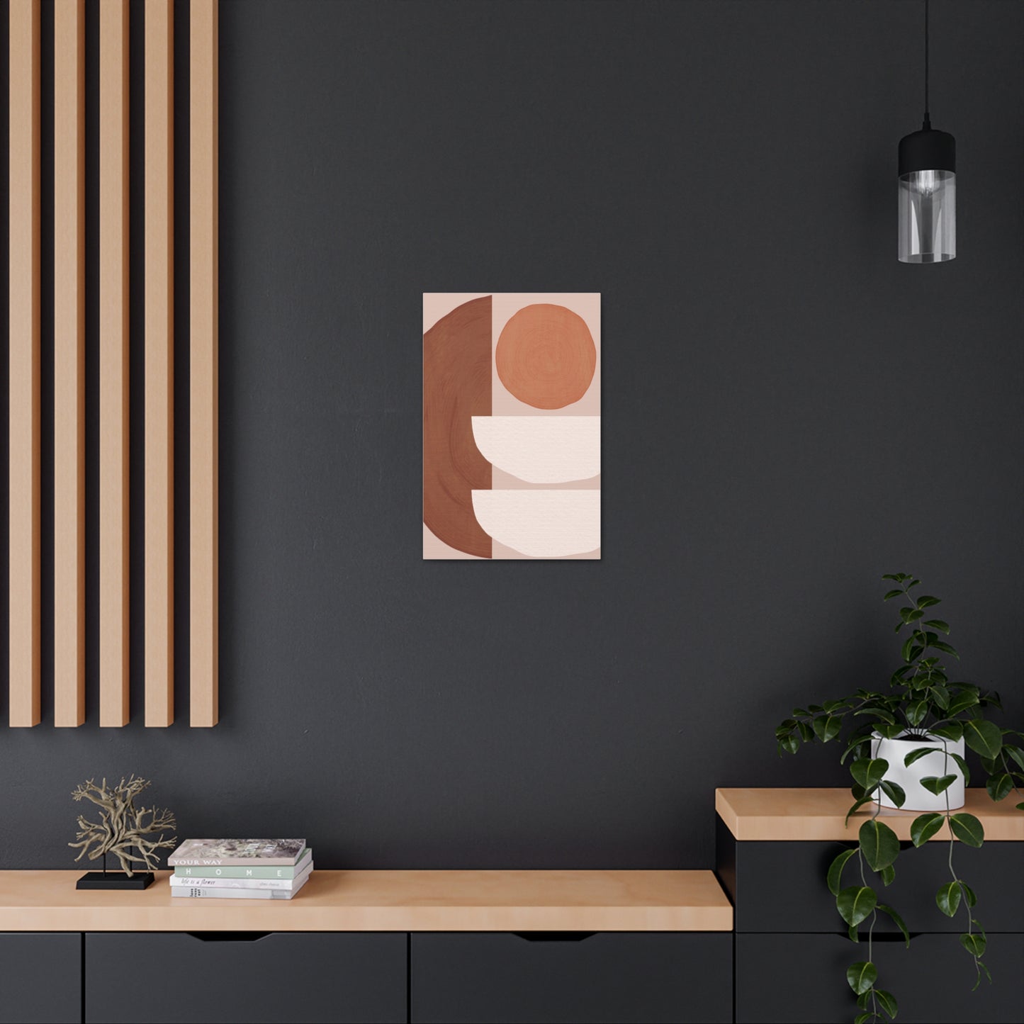 Abstract Shapes Canvas