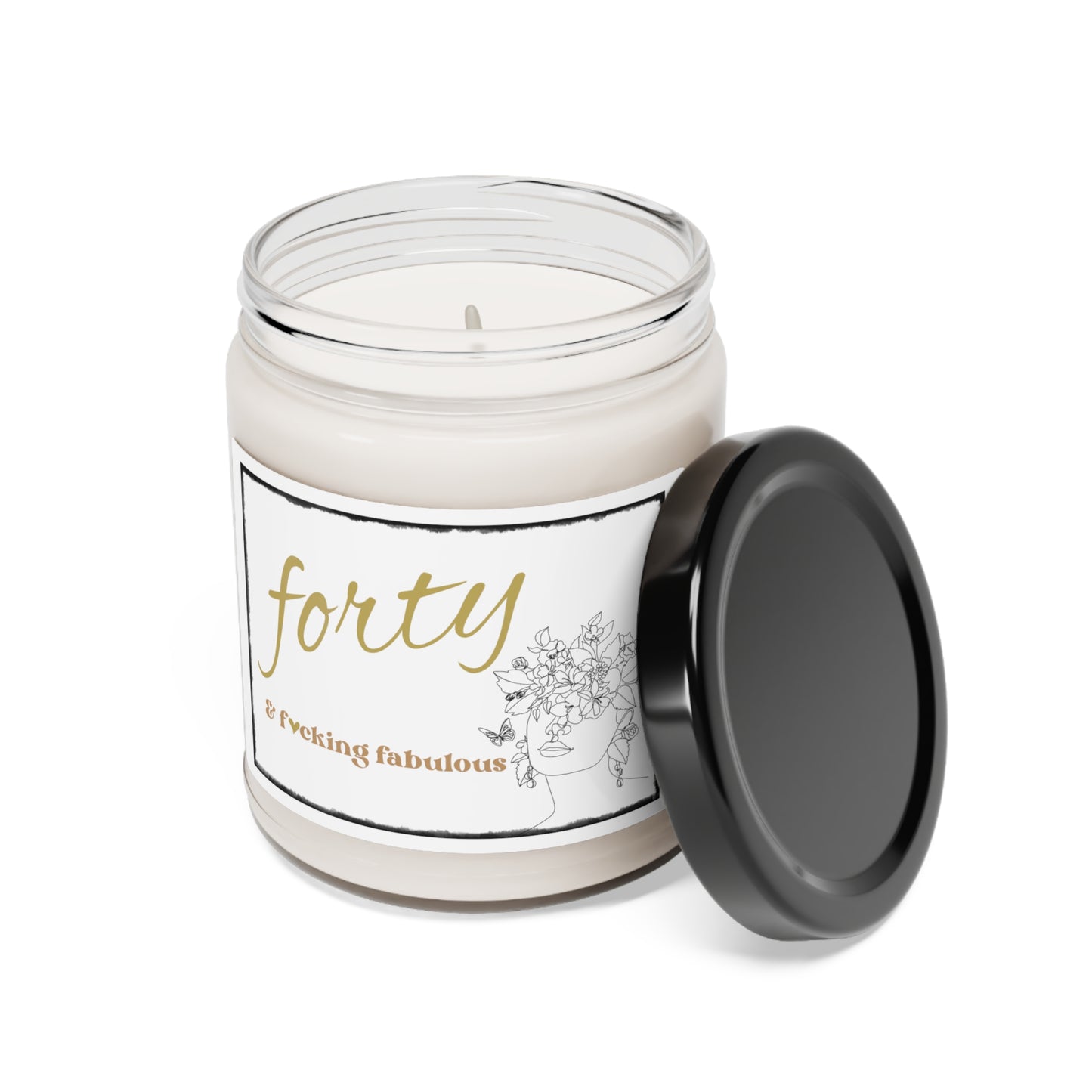 Forty and Fabulous Scented Soy Candle