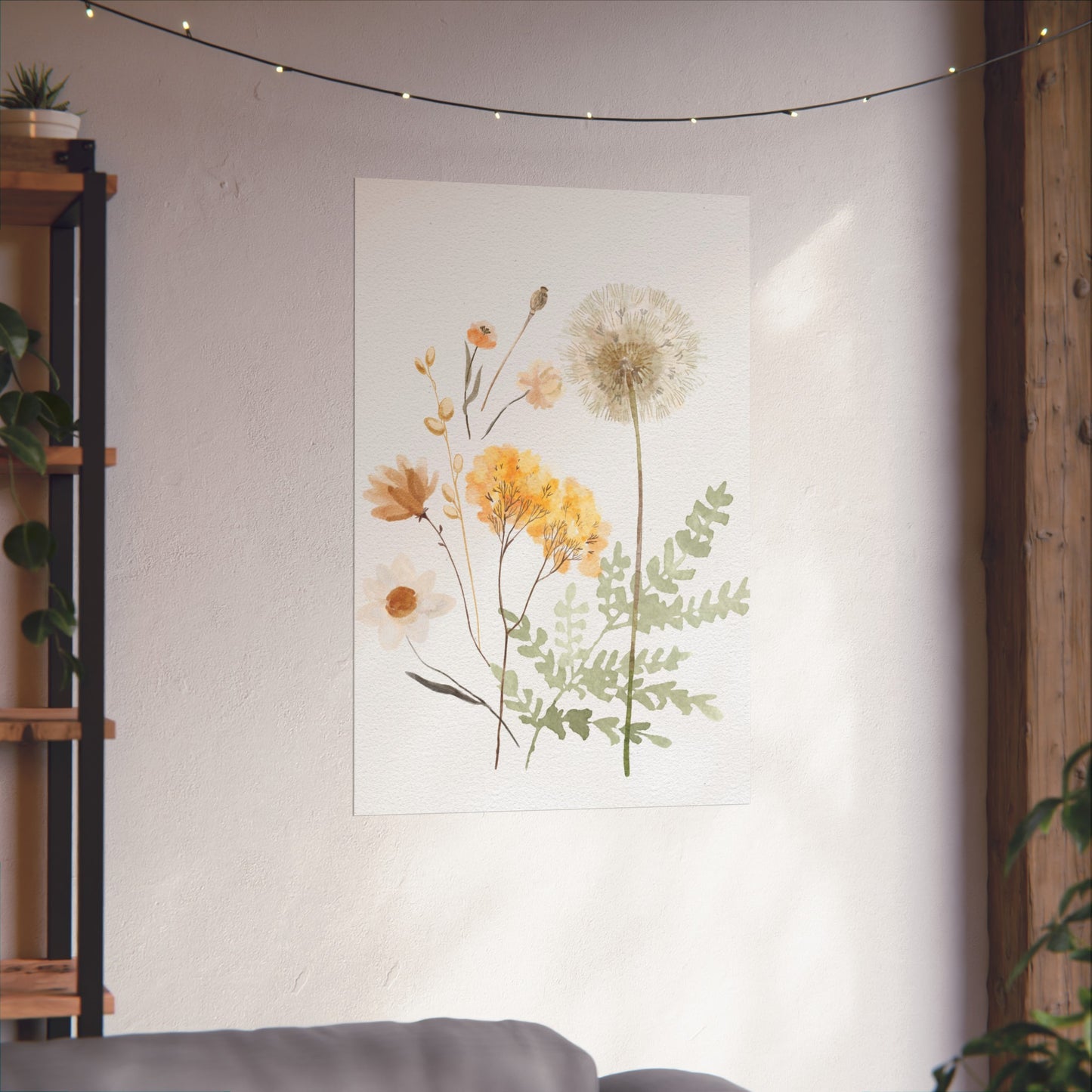 Dandelion Art Print (frame not included)