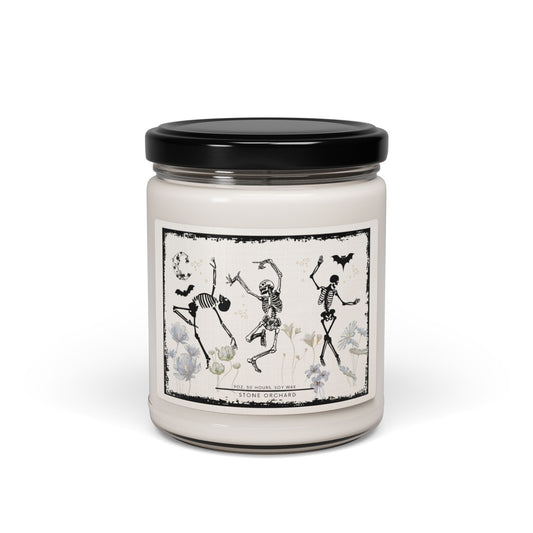 Dancing Skeleton Scented Soy Candle