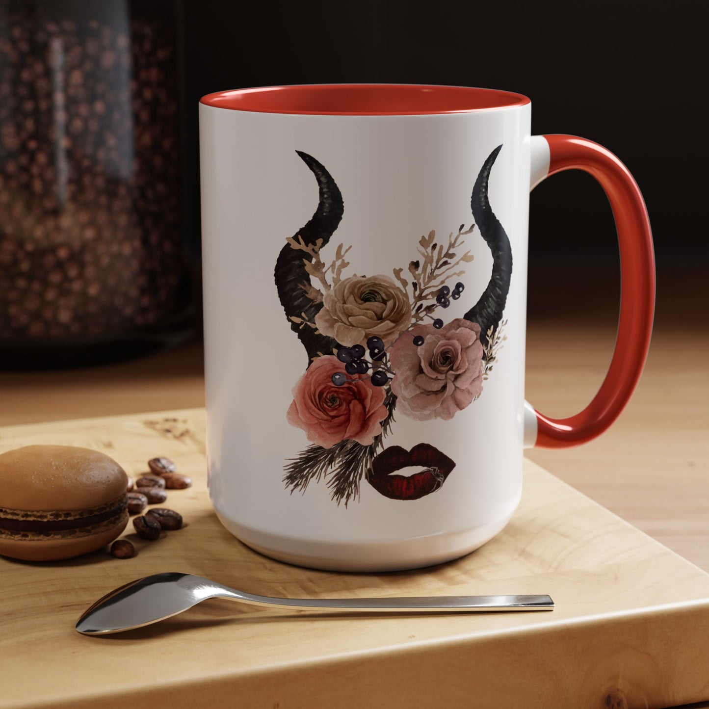 Floral Dark Witch Mug