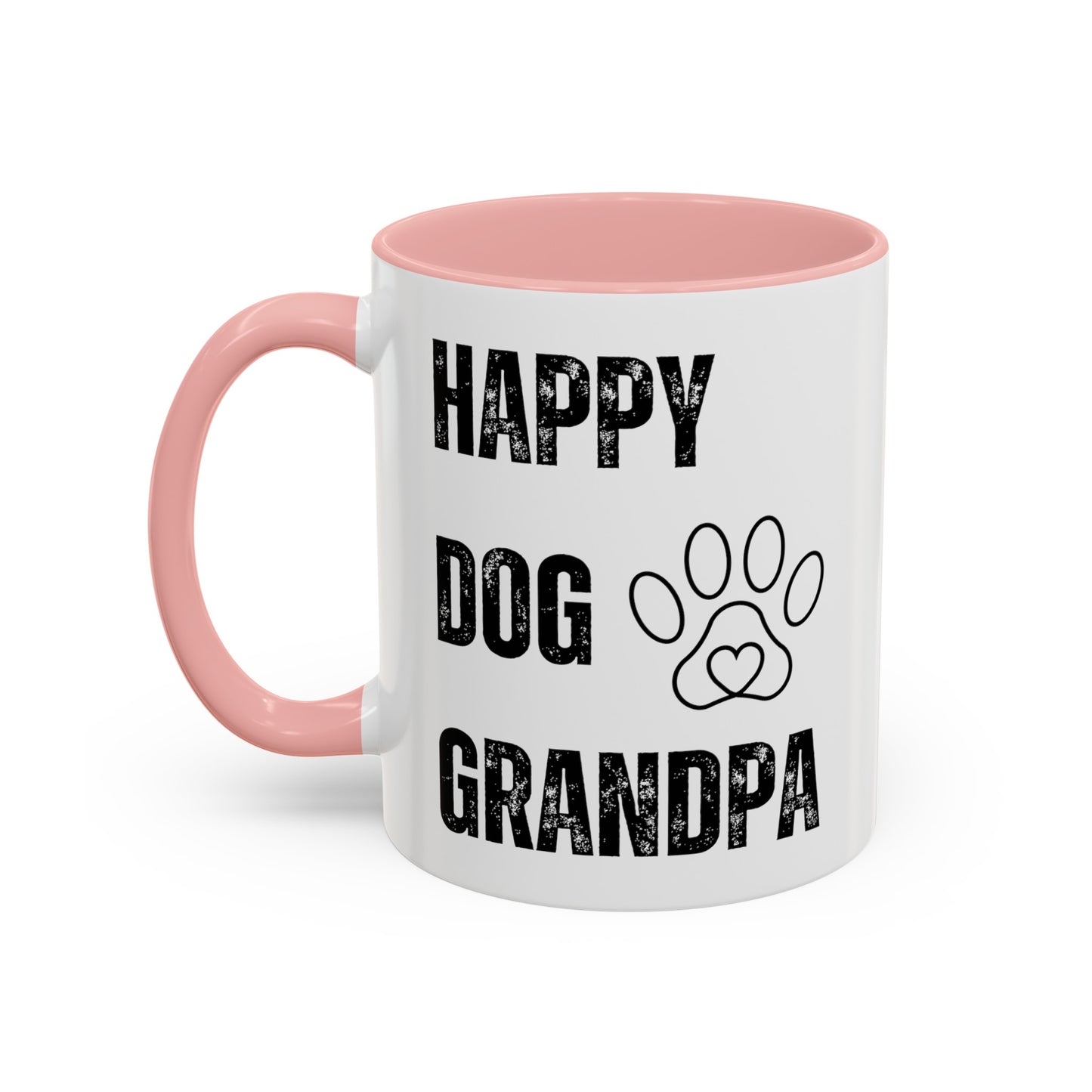 Happy Dog Grandpa Mug