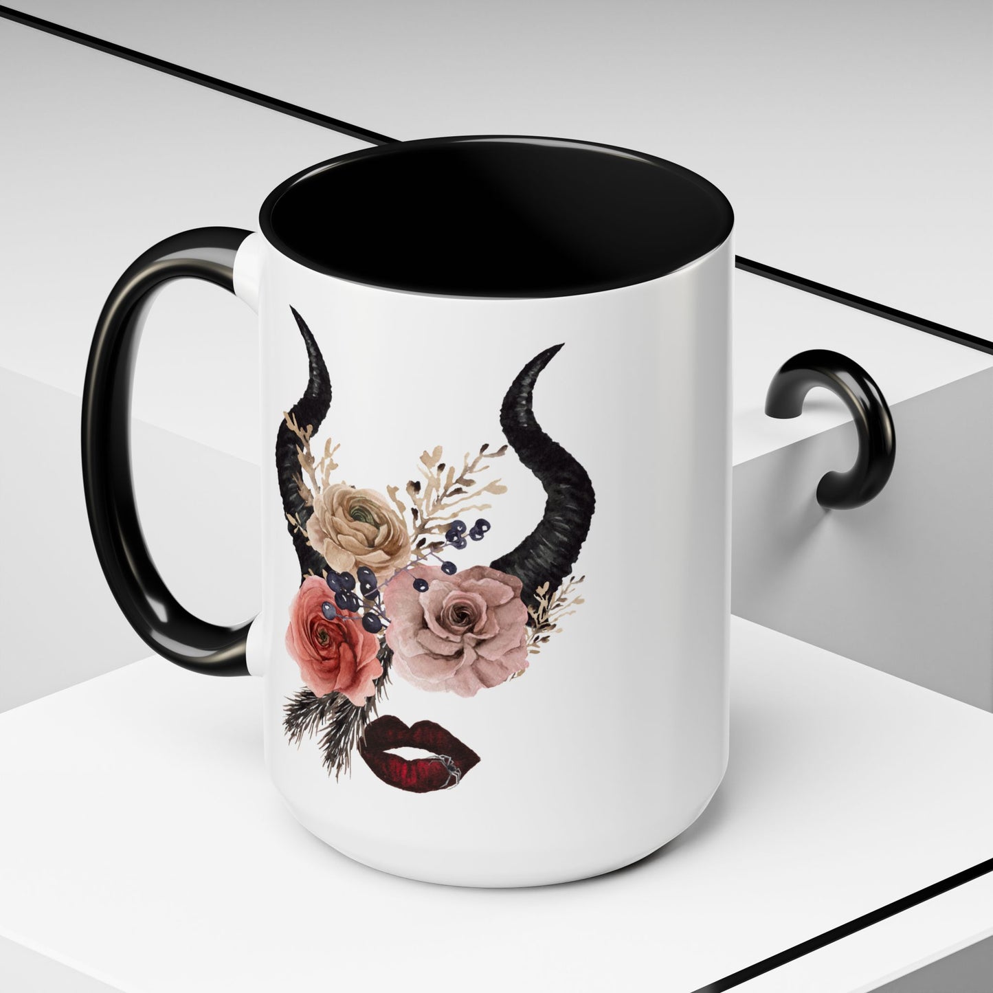 Floral Dark Witch Mug