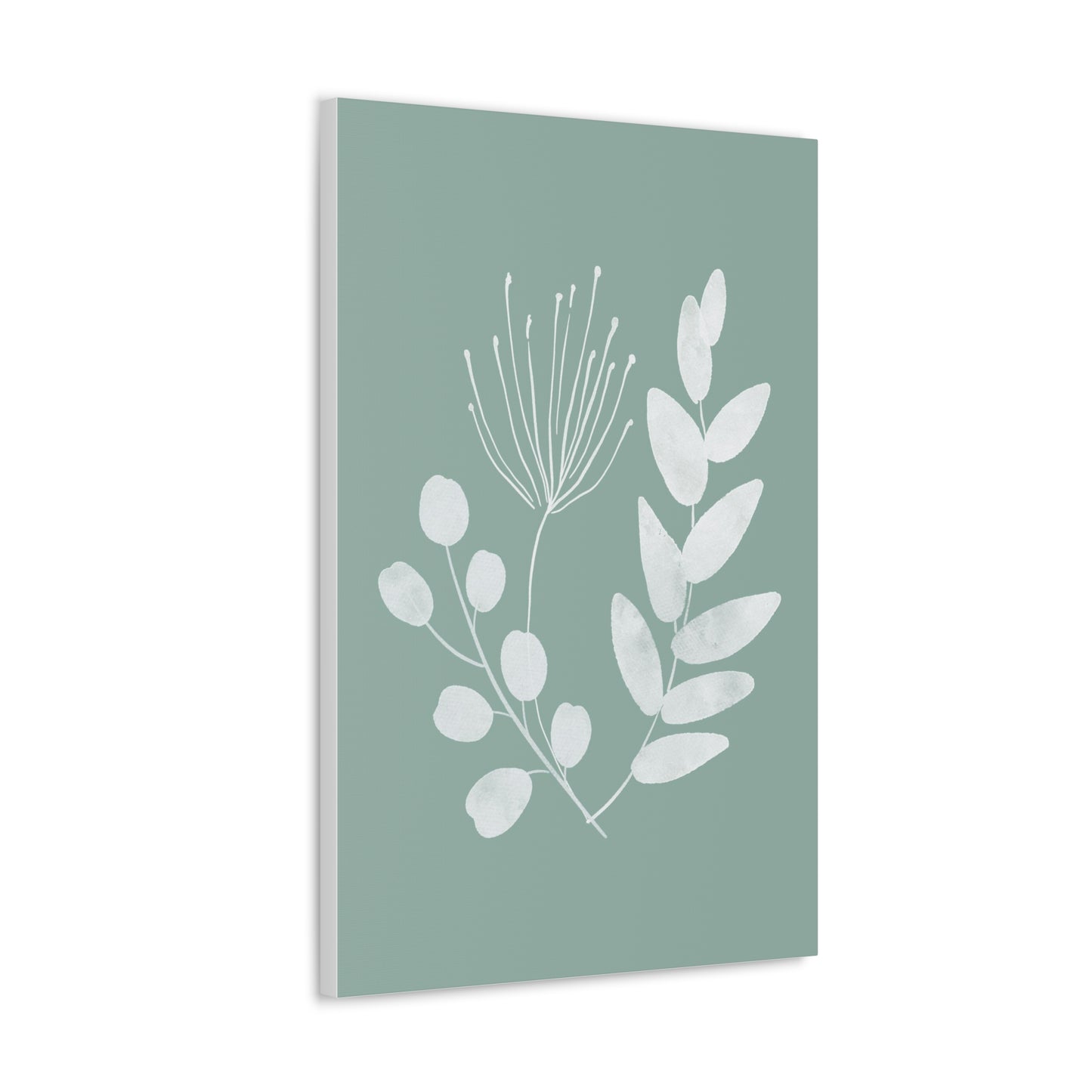 Sage Green Plant Canvas