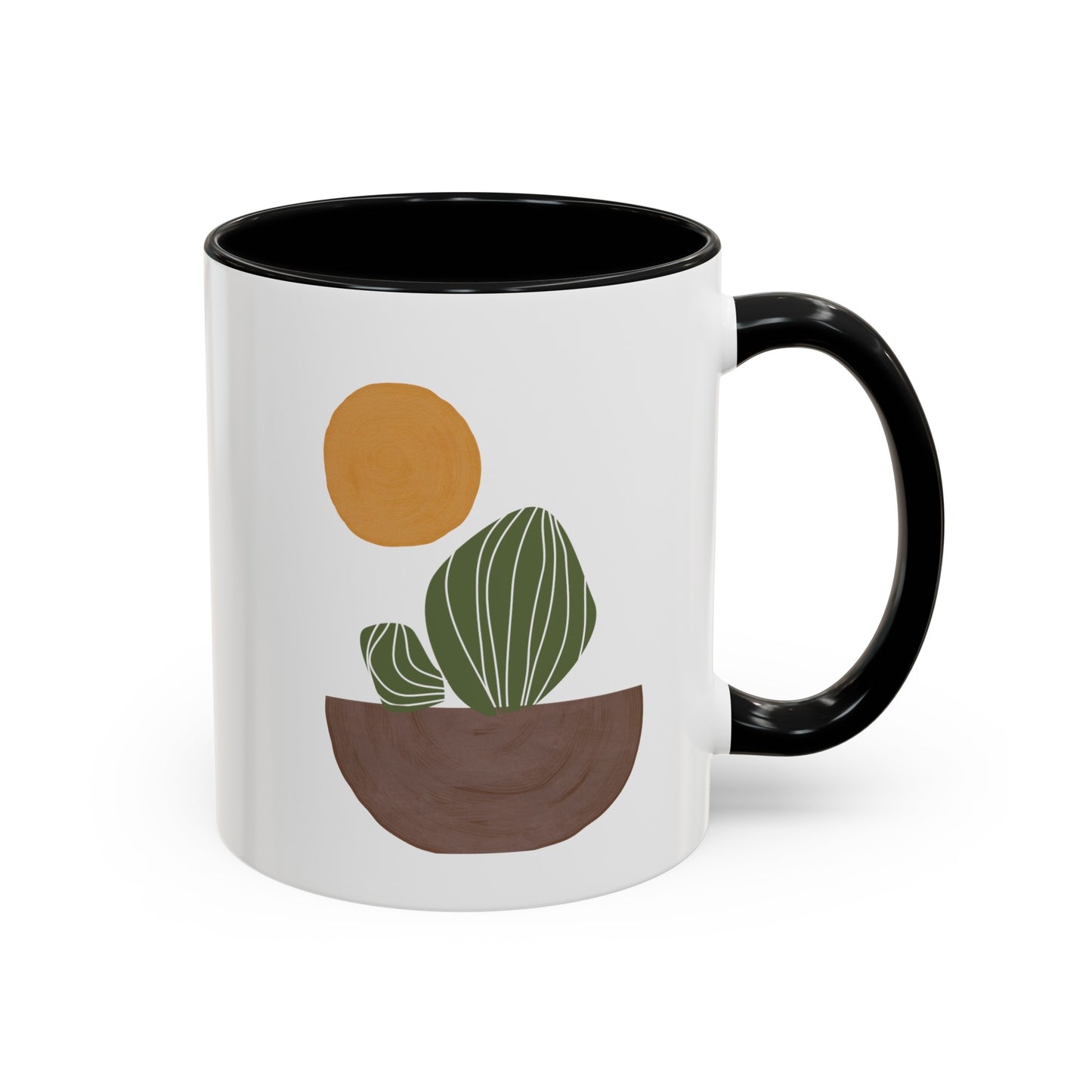 Cactus In Pot Coffee Mug