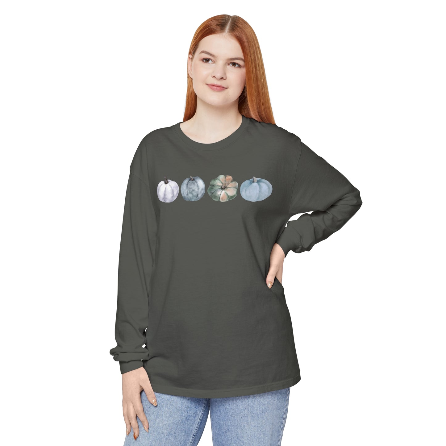 Fall Pumpkin Long Sleeve Shirt