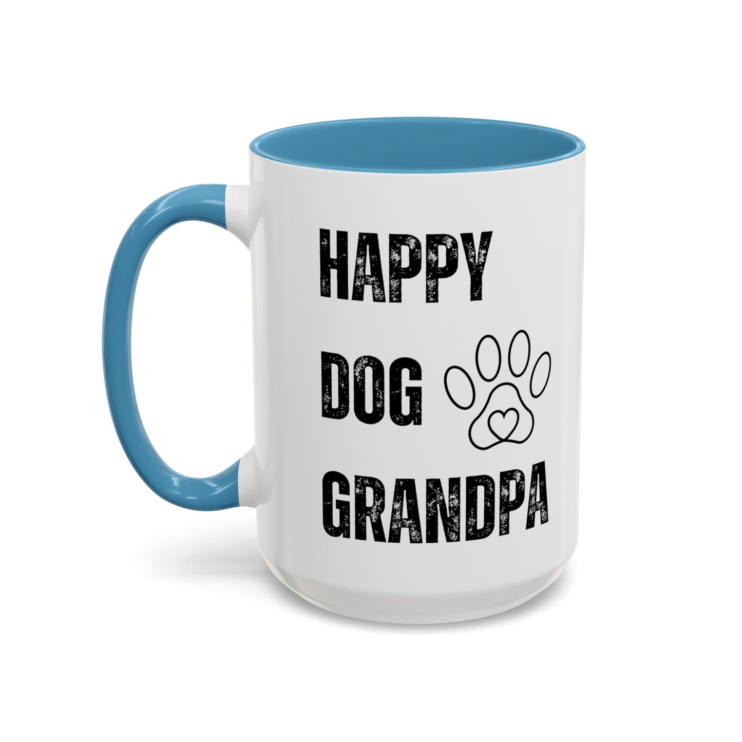 Happy Dog Grandpa Mug