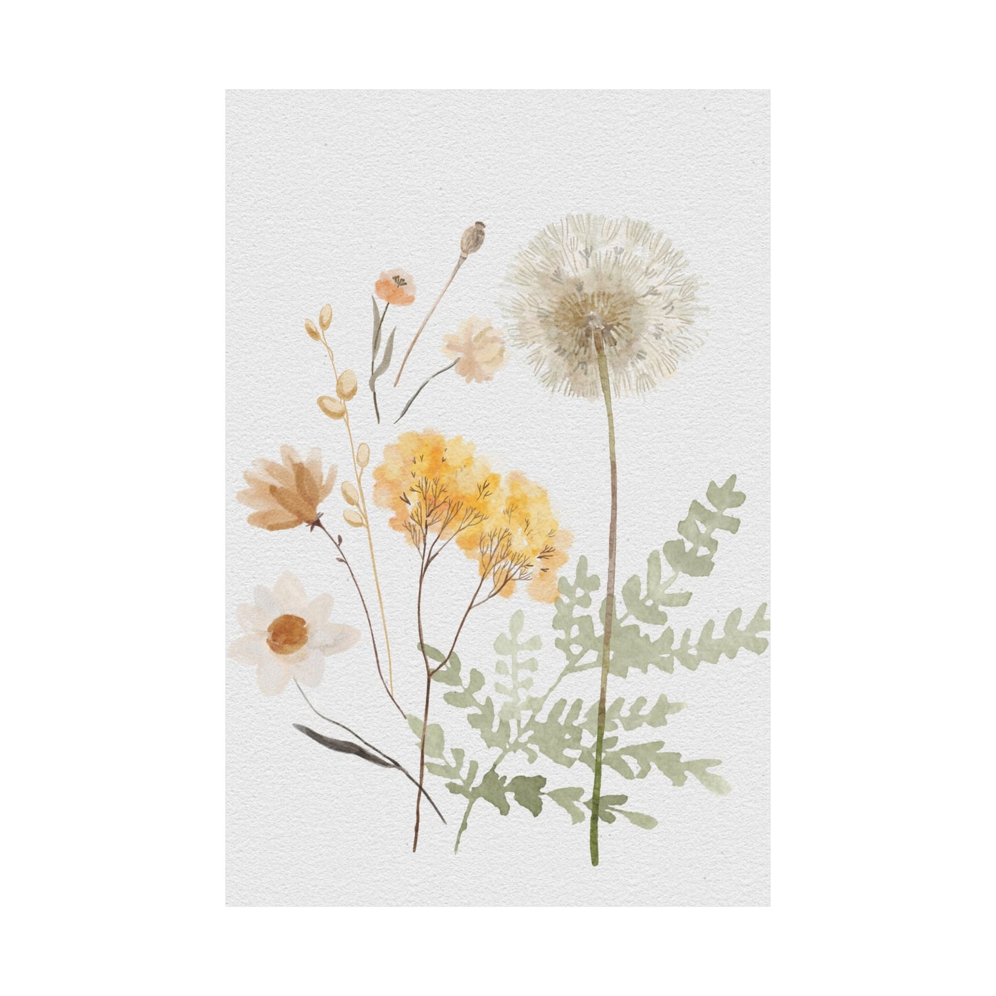 Dandelion Art Print (frame not included)