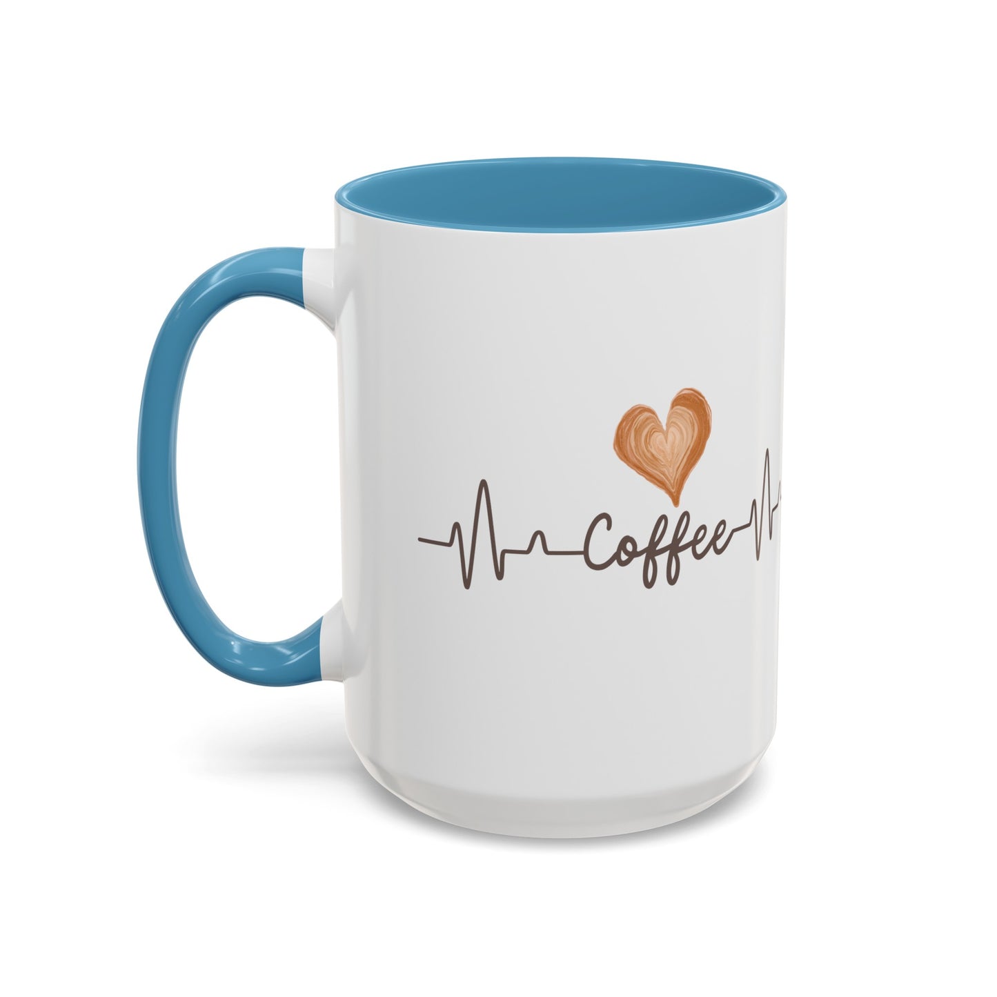 Coffee Heartbeat Mug, 11oz