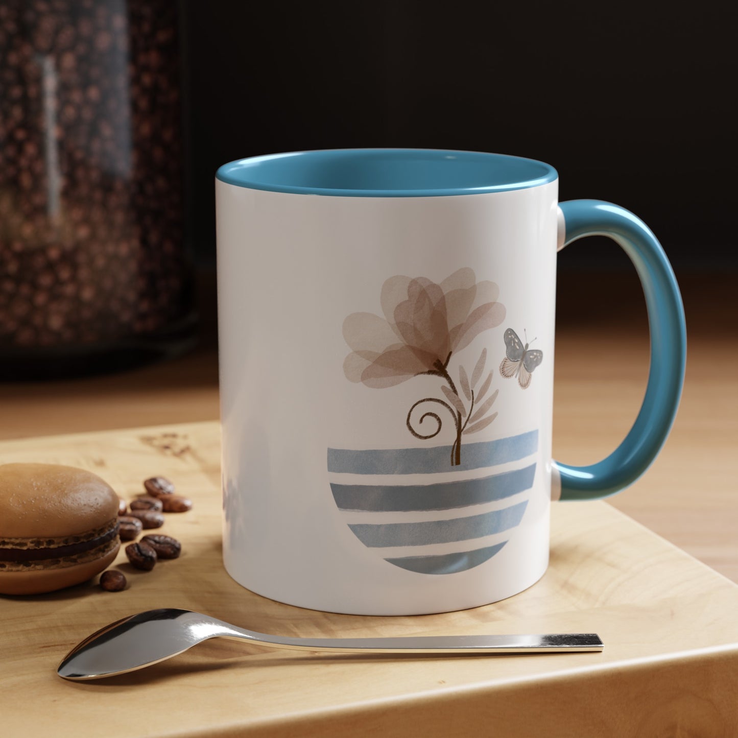 Watercolor Flower Coffee Mug