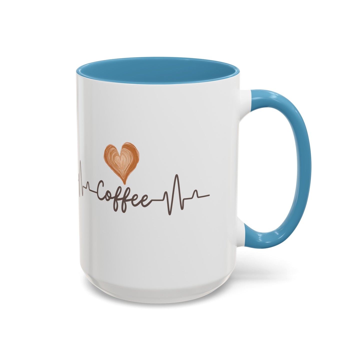 Coffee Heartbeat Mug, 11oz