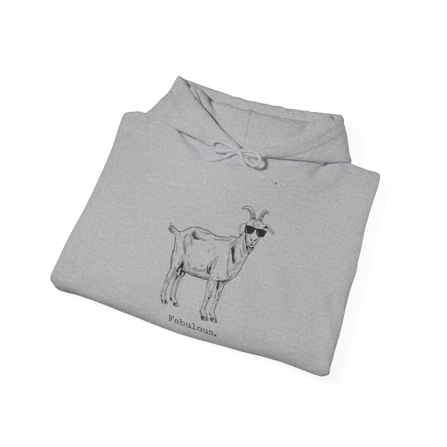 Fabulous Goat Hooded Sweatshirt