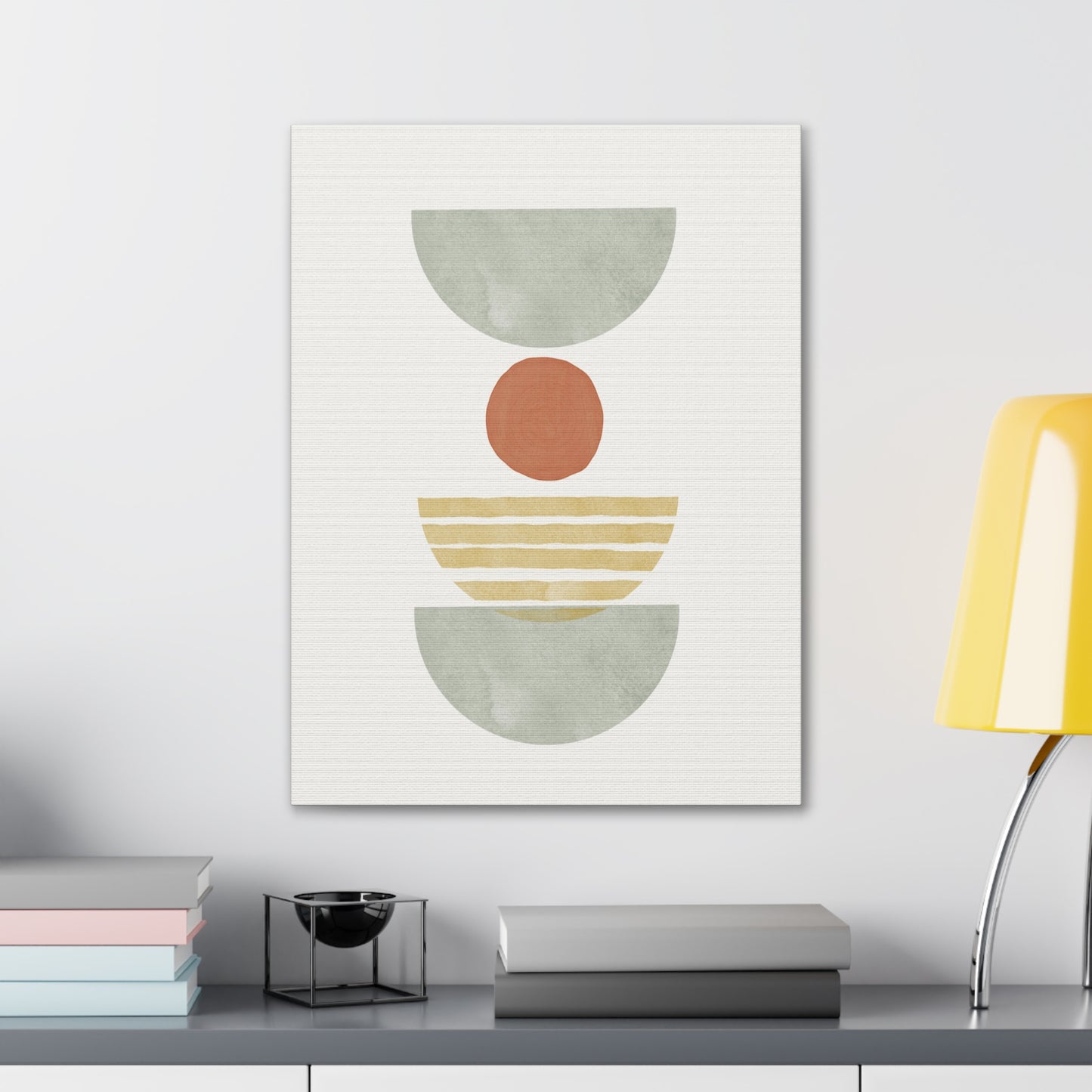 Abstract Shapes Canvas