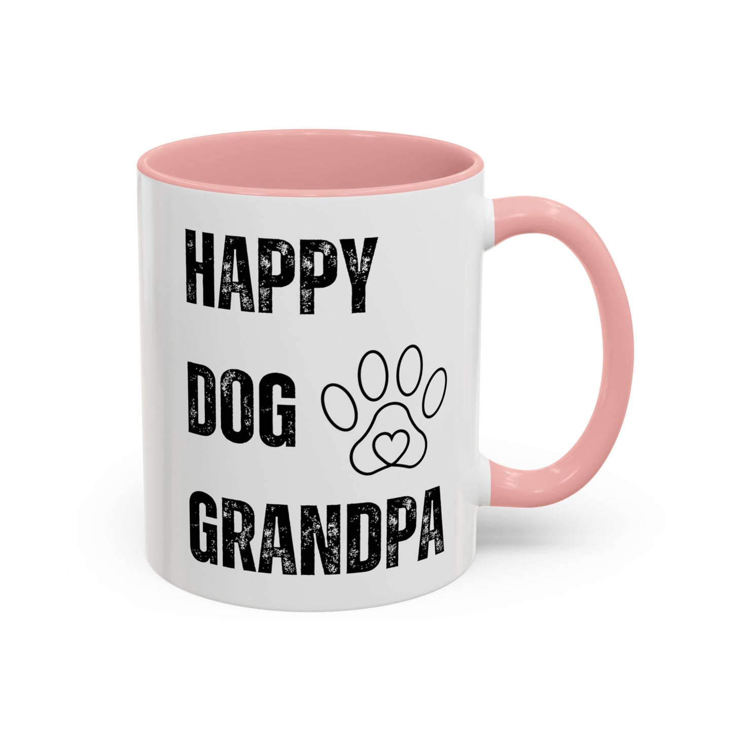 Happy Dog Grandpa Mug