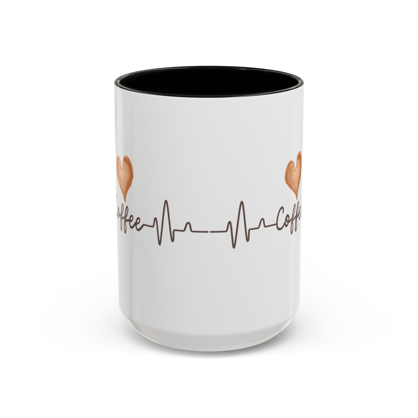 Coffee Heartbeat Mug, 11oz