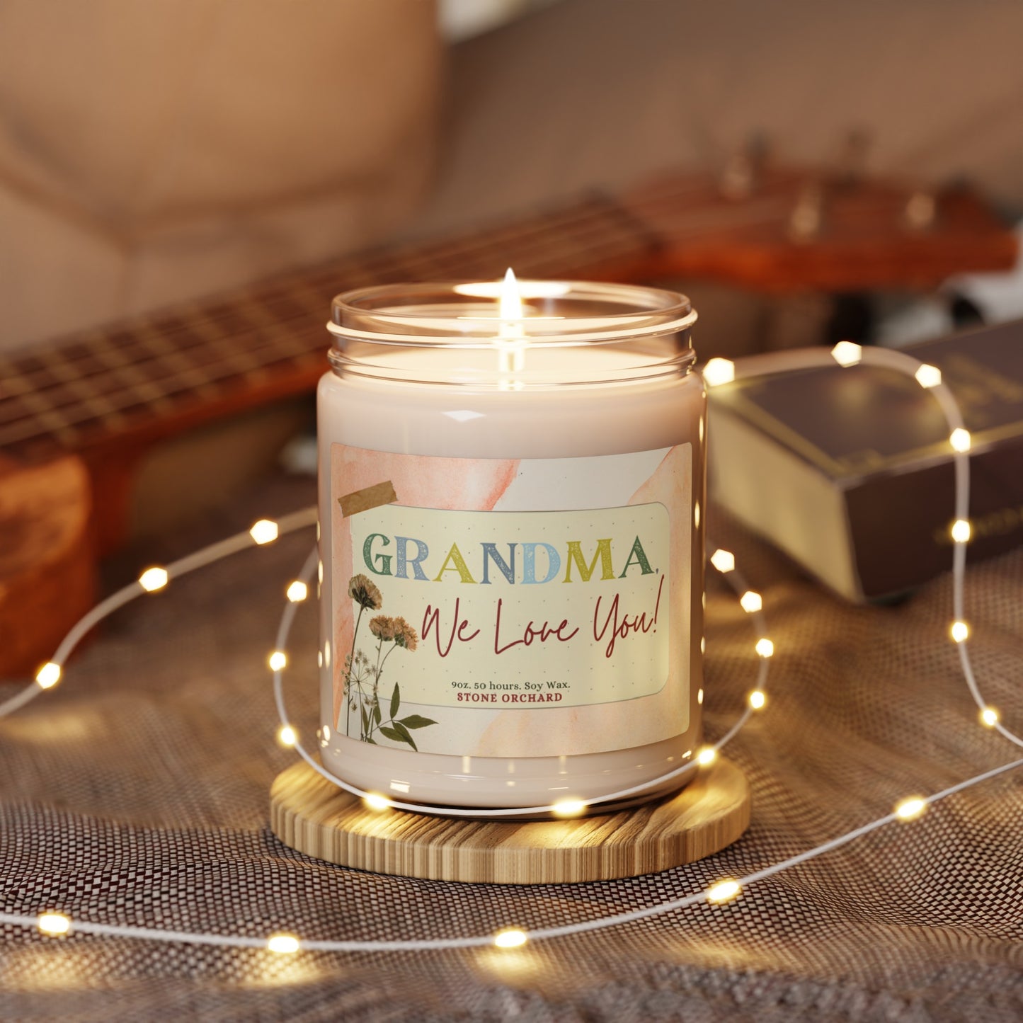 We Love Grandma Scented Soy Candle